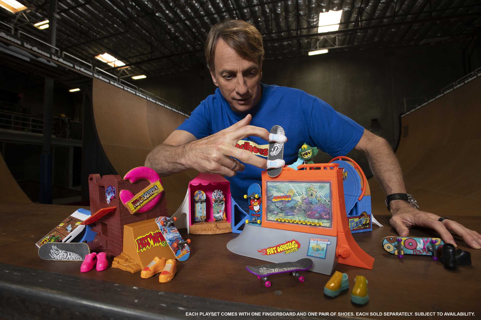 Hot Wheels Skate Pista de Juguete Sets Sorpresa - Image 2