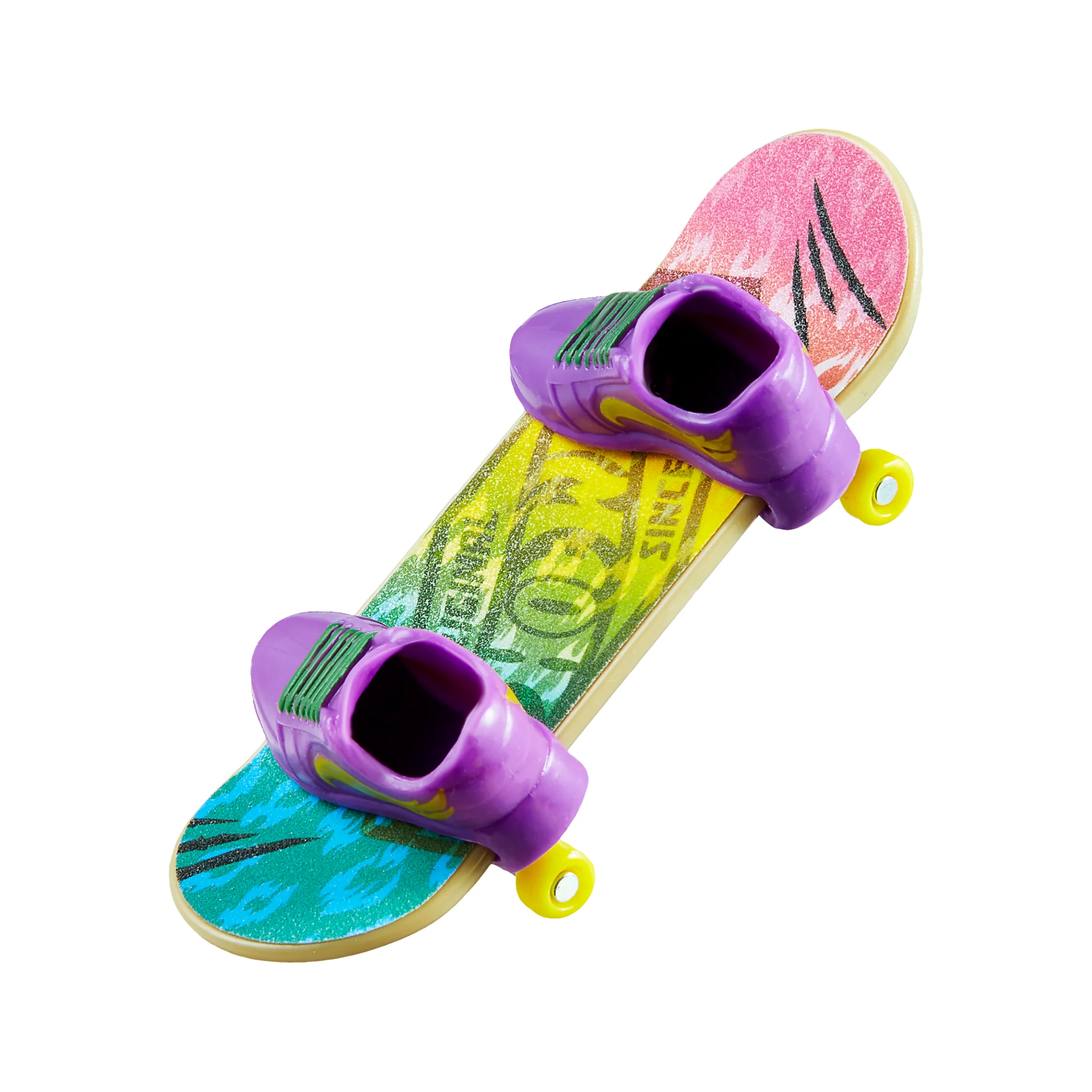Hot Wheels Skate Vehículo de Juguete Patineta de Colección FELINE RISKY™ + SOLID MUSCLE™ con Diecast - Image 4