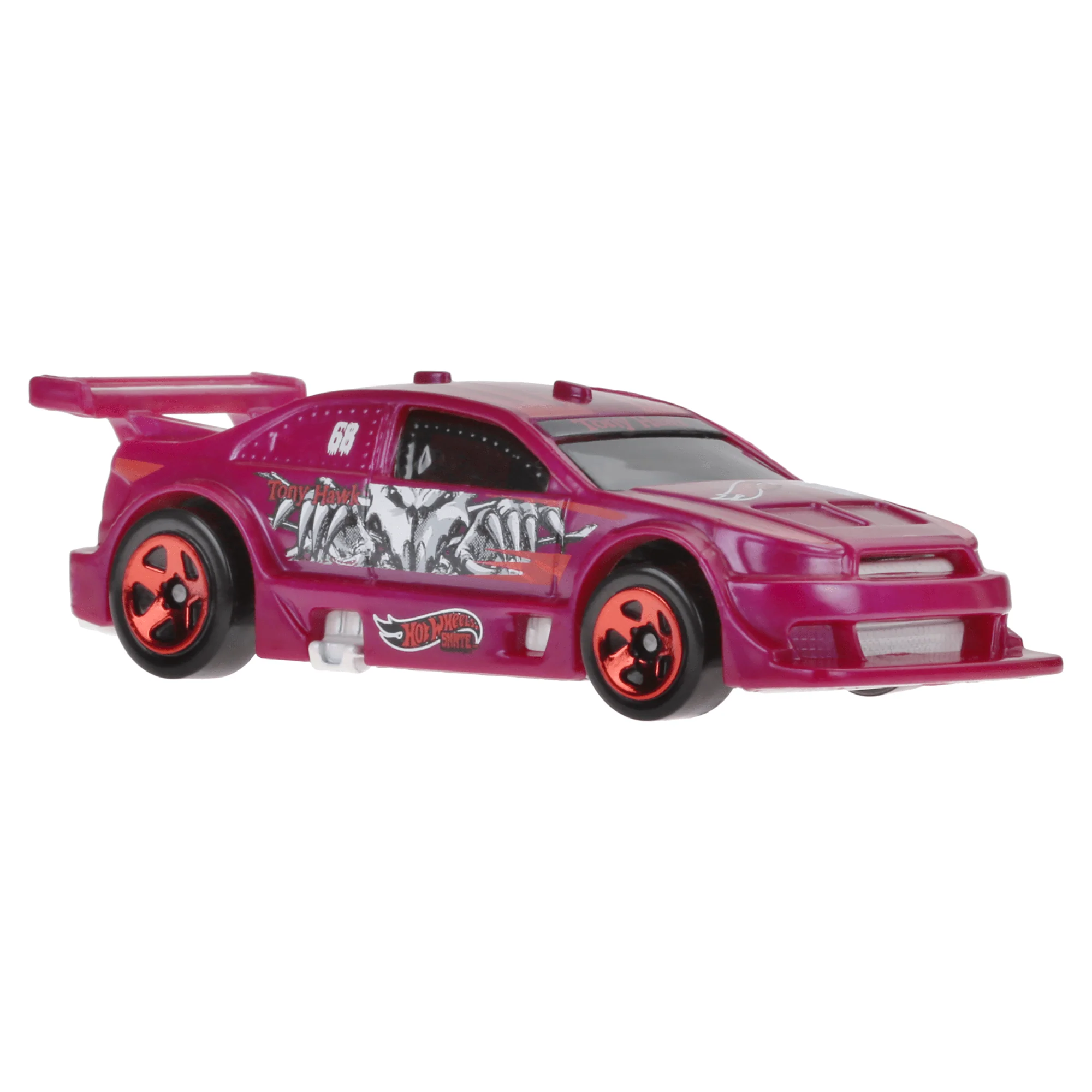 Hot Wheels Skate Vehículo de Juguete Patineta de Colección Halcón Morado y Blanco con Diecast - Image 2