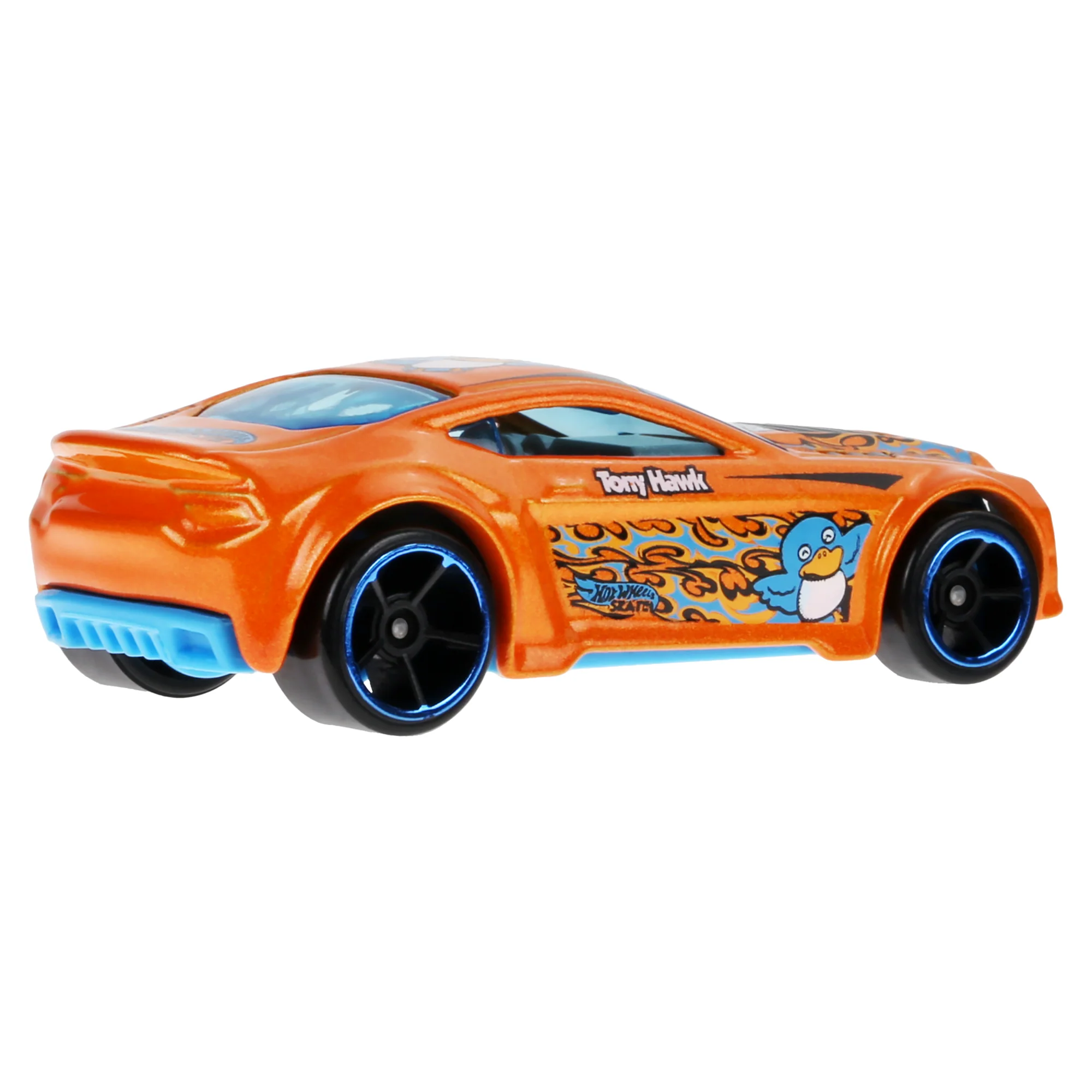 Hot Wheels Skate Vehículo de Juguete Patineta de Colección Pájaro Azul y Naranja con Diecast - Image 4