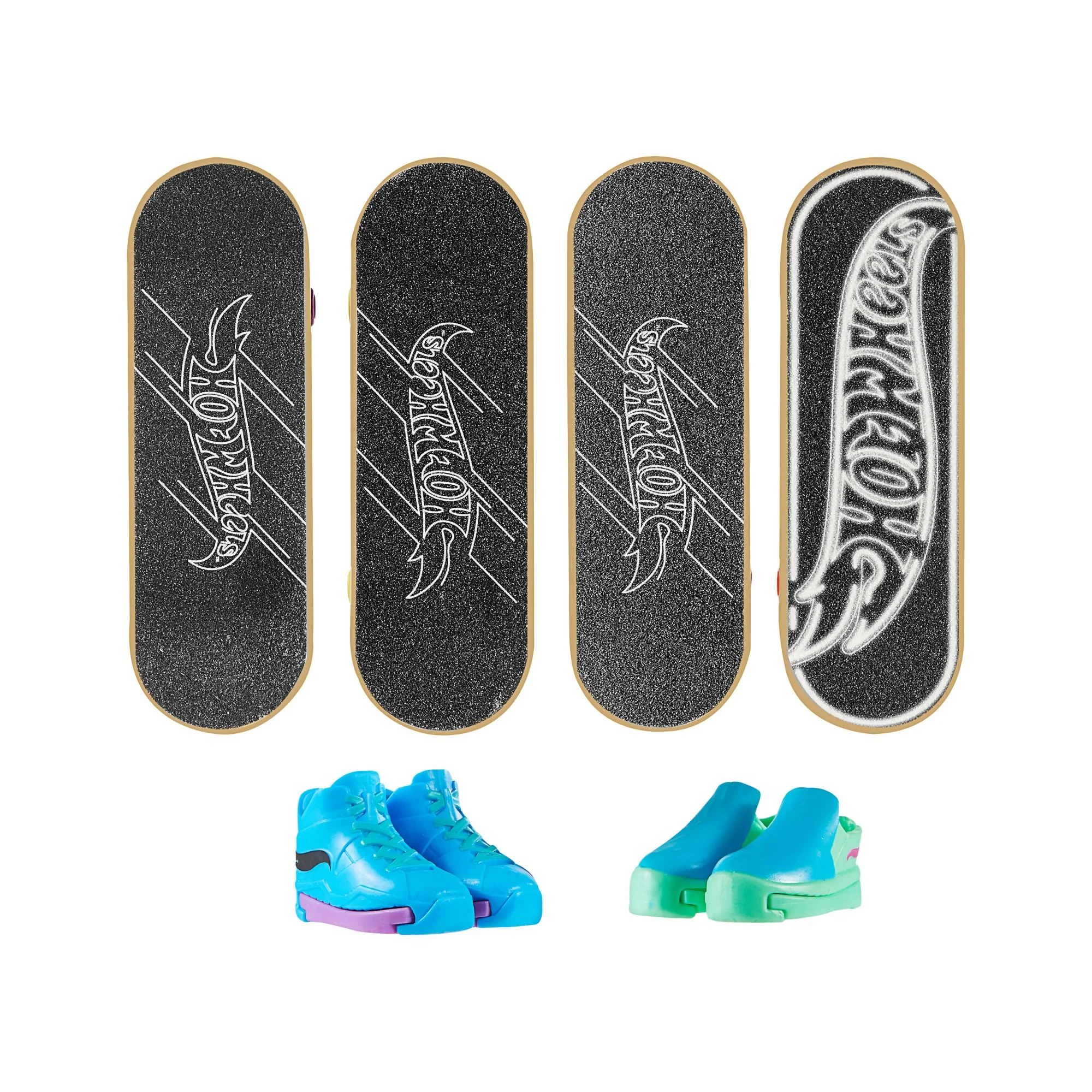 Hot Wheels Skate Veículo de Brinquedo Pacote de Patinetes Experiência Épica com Tênis - Image 5