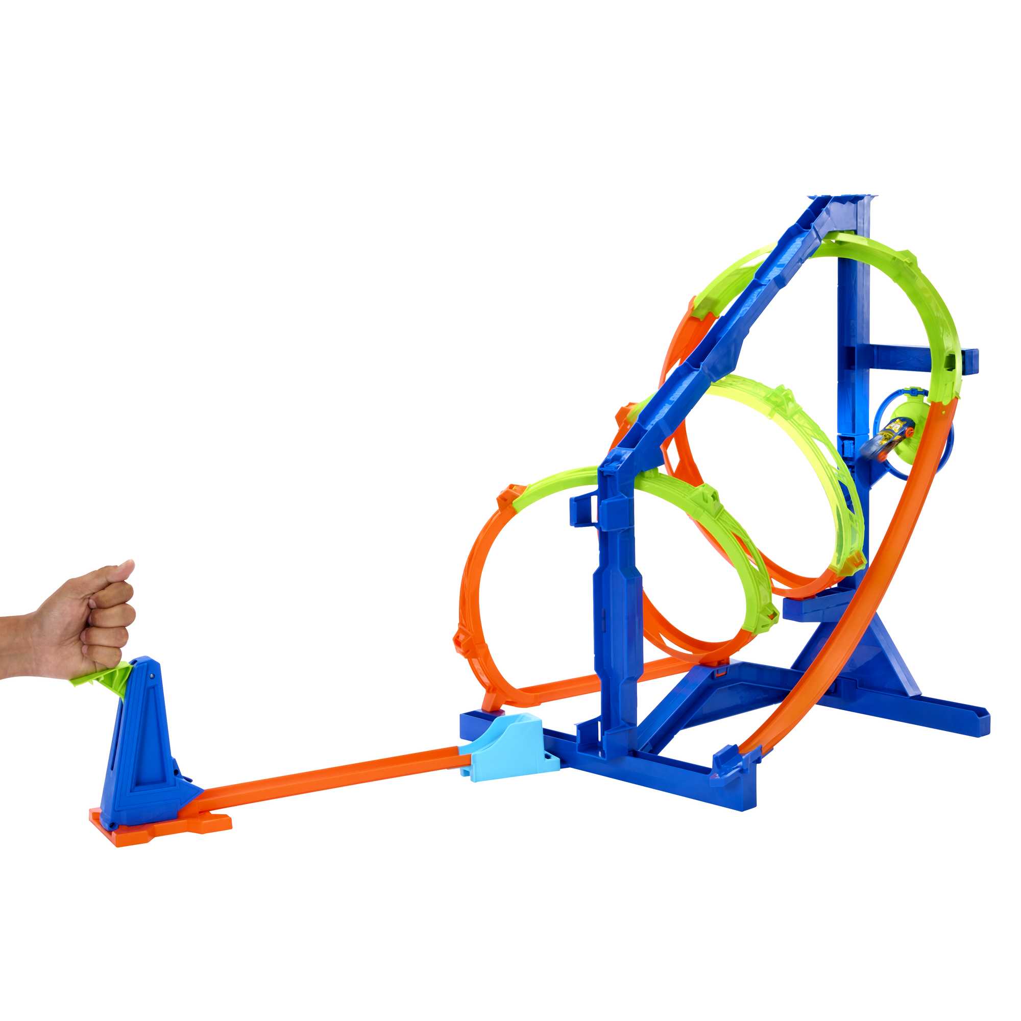 Hot Wheels-Spirale Infernale-Coffret 2 Défis, 1 Voiture Incluse - Image 3