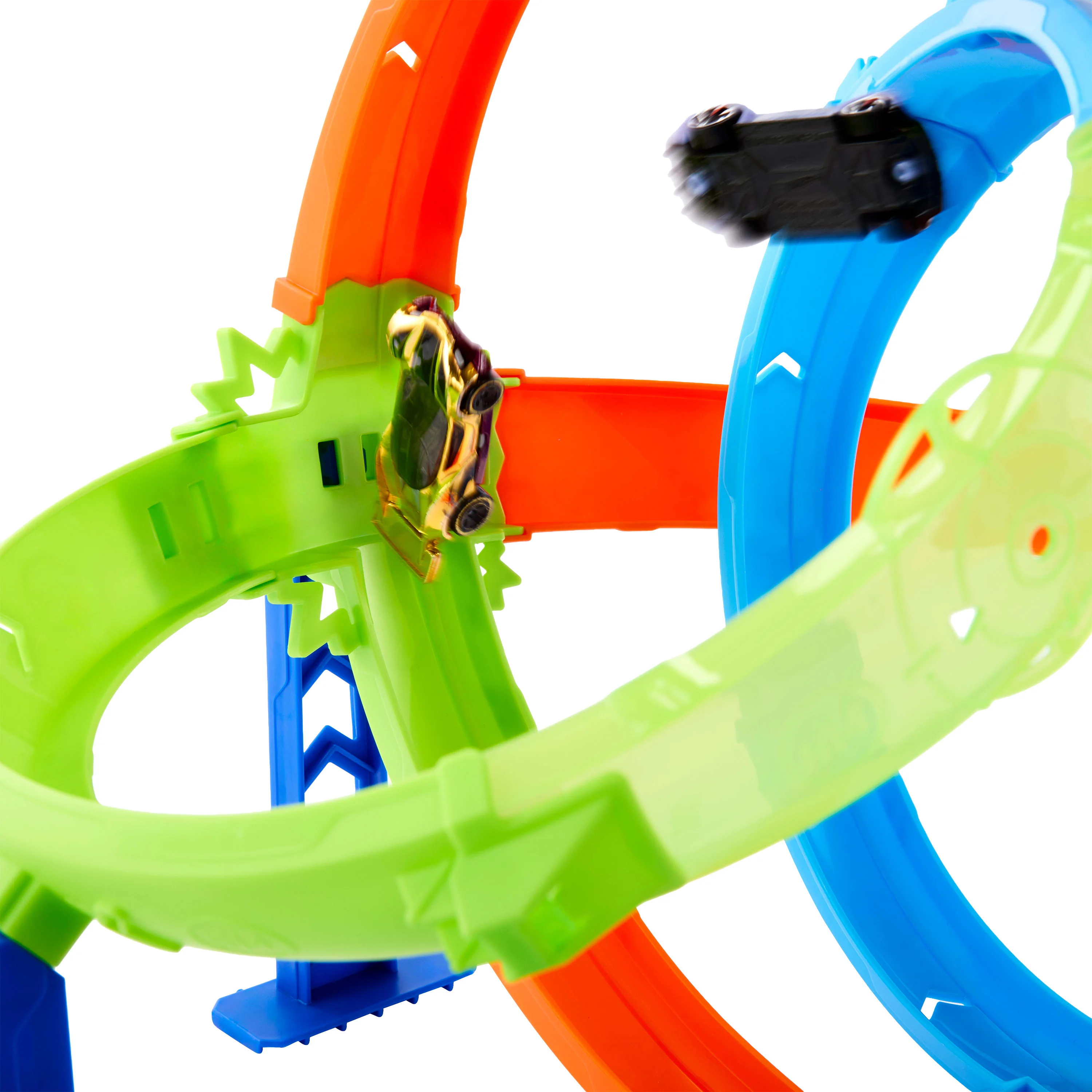 Hot Wheels Stunt Pista de Juguete acrobacias lanza y choca - Image 5