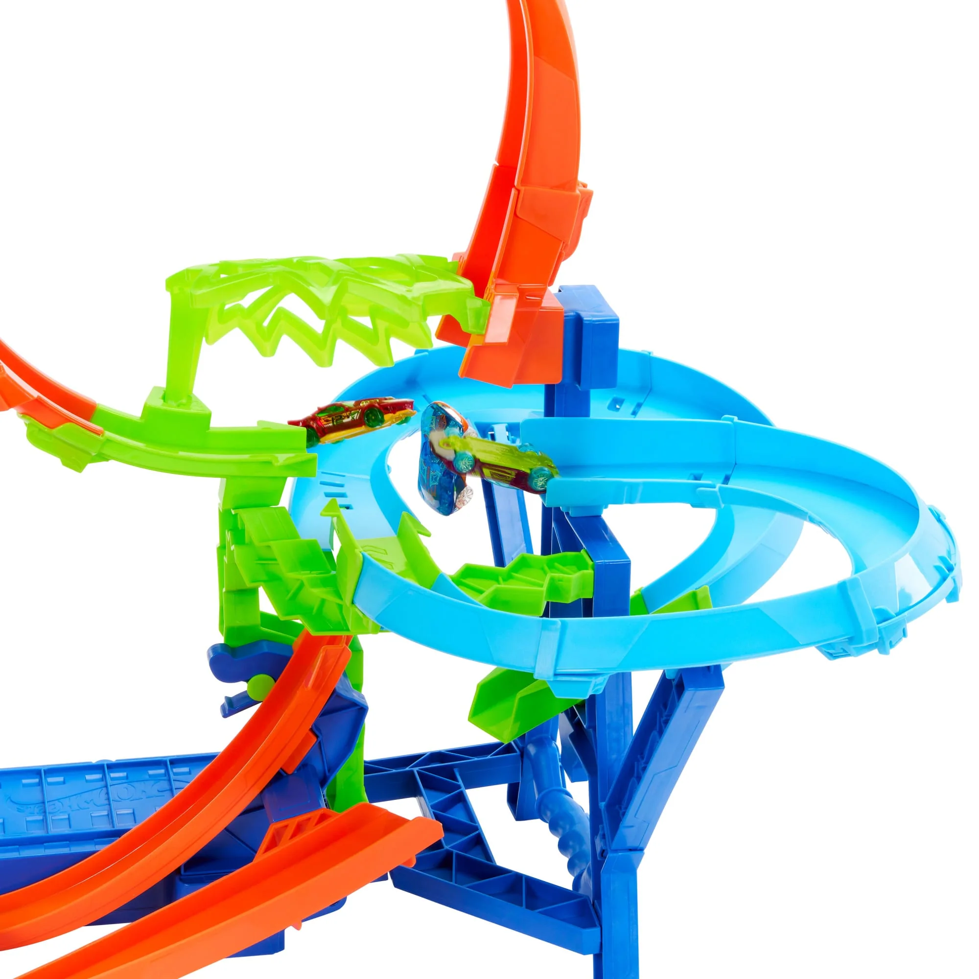 Hot Wheels Stunt Tracks Pista de Juguete Multi-Choque Aéreo - Image 5
