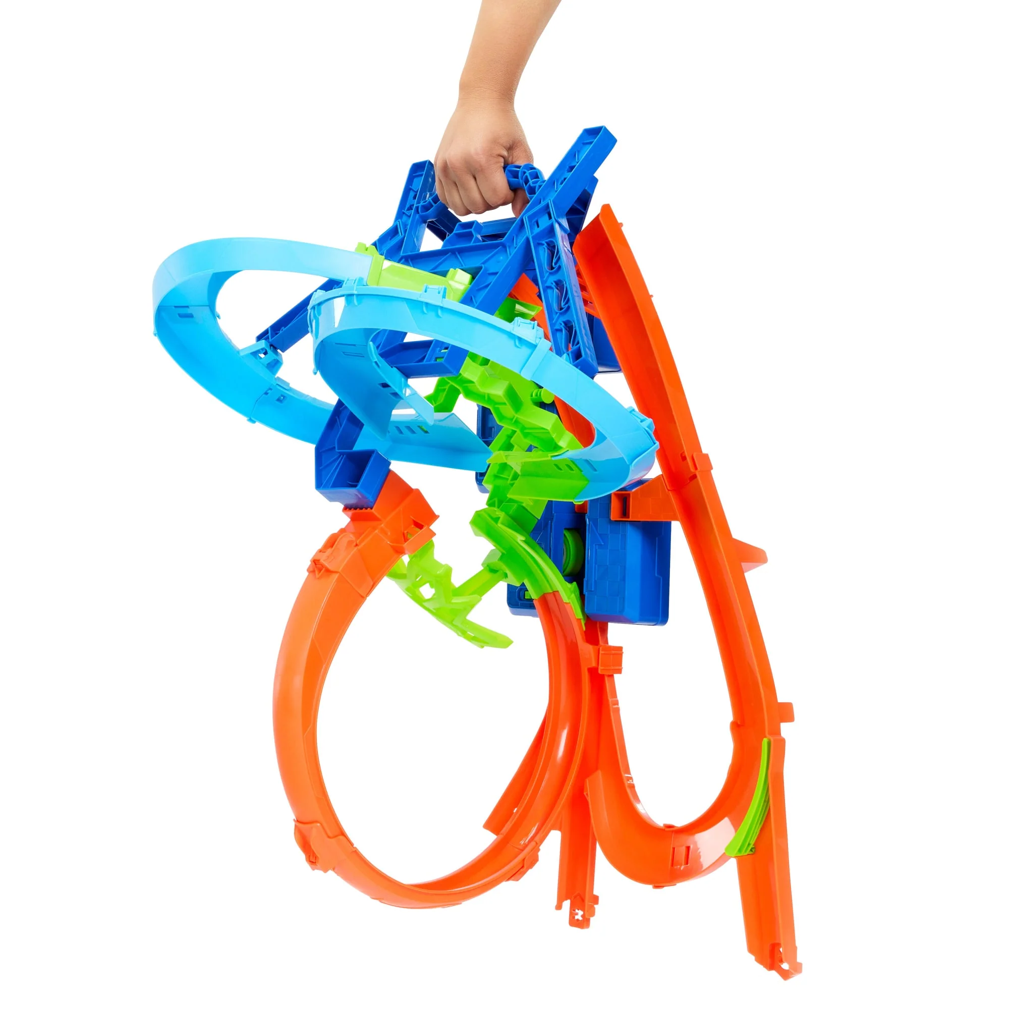 Hot Wheels Stunt Tracks Pista de Juguete Multi-Choque Aéreo - Image 6