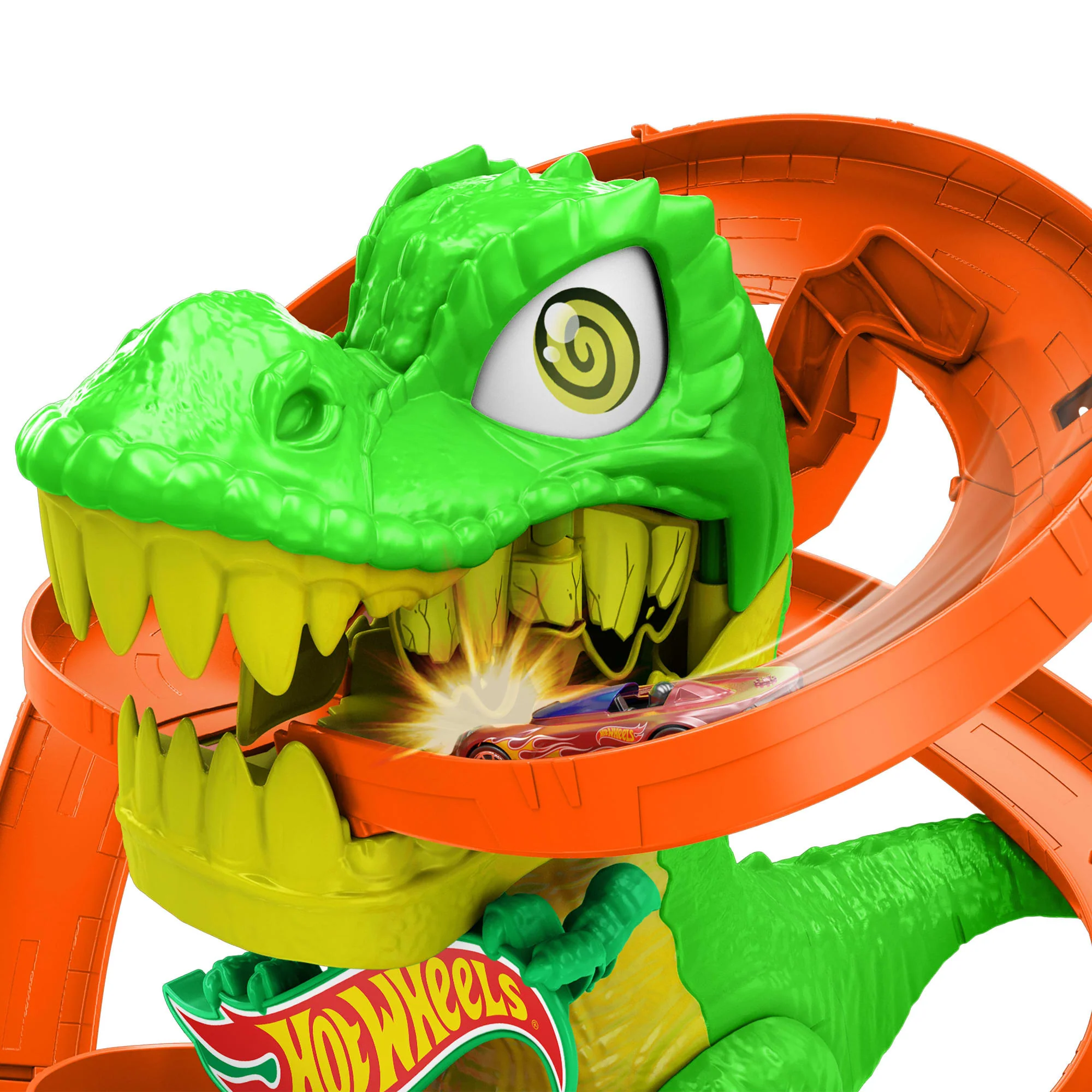 Hot Wheels  Ville  Échelle1:64  Coffret  T-Rex Bataille de Feu - Image 4