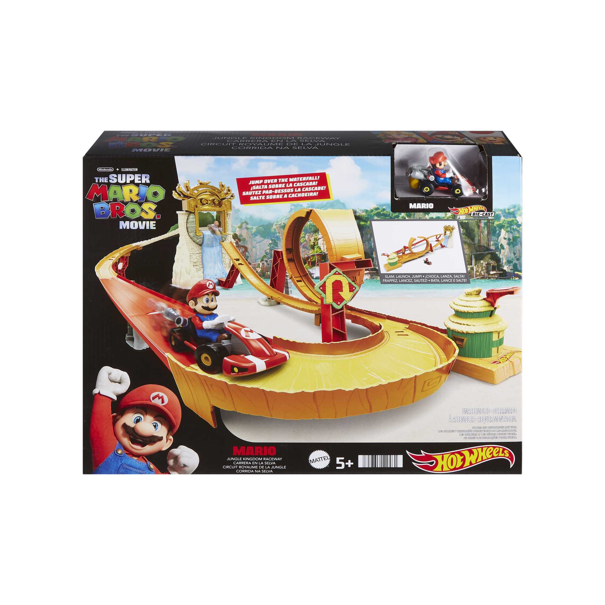 Hot Wheels-Circuit Royaume de La Jungle-Voiture-Super Mario Bros - Image 6