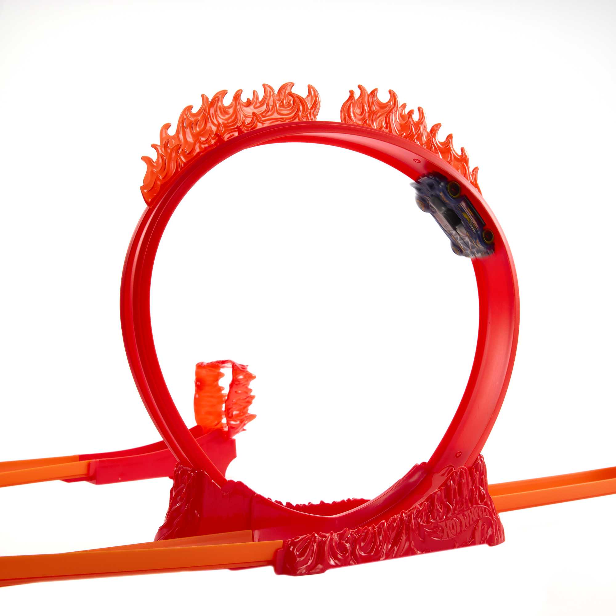 Hot Wheels Track Builder Coffret Piste Cascade Flamme, 1 Véhicule - Image 5