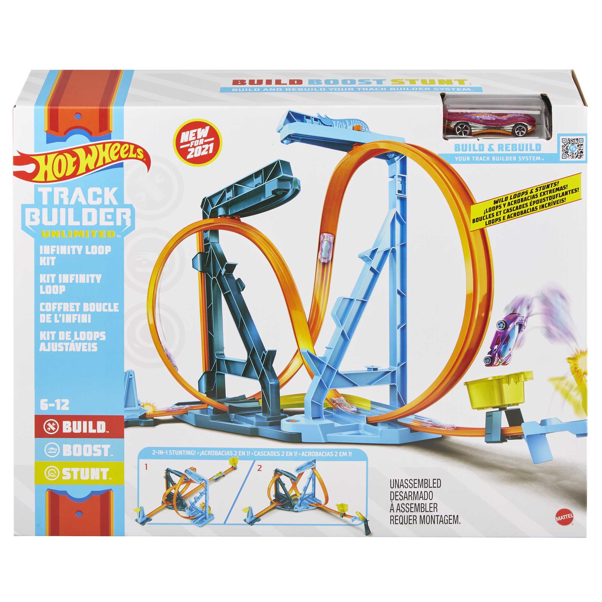 Hot Wheels Track Builder Unlimited Coffret Boucle de L’Infini - Image 6