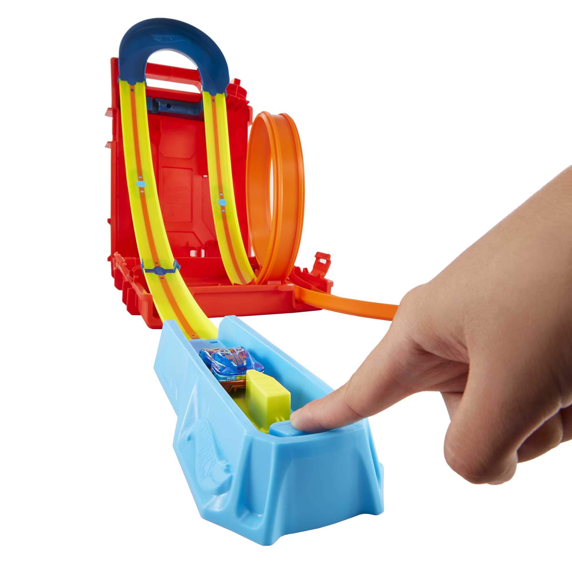 Hot Wheels Track Builder Unlimited Coffret Cascades Bidon D’Essence - Image 4