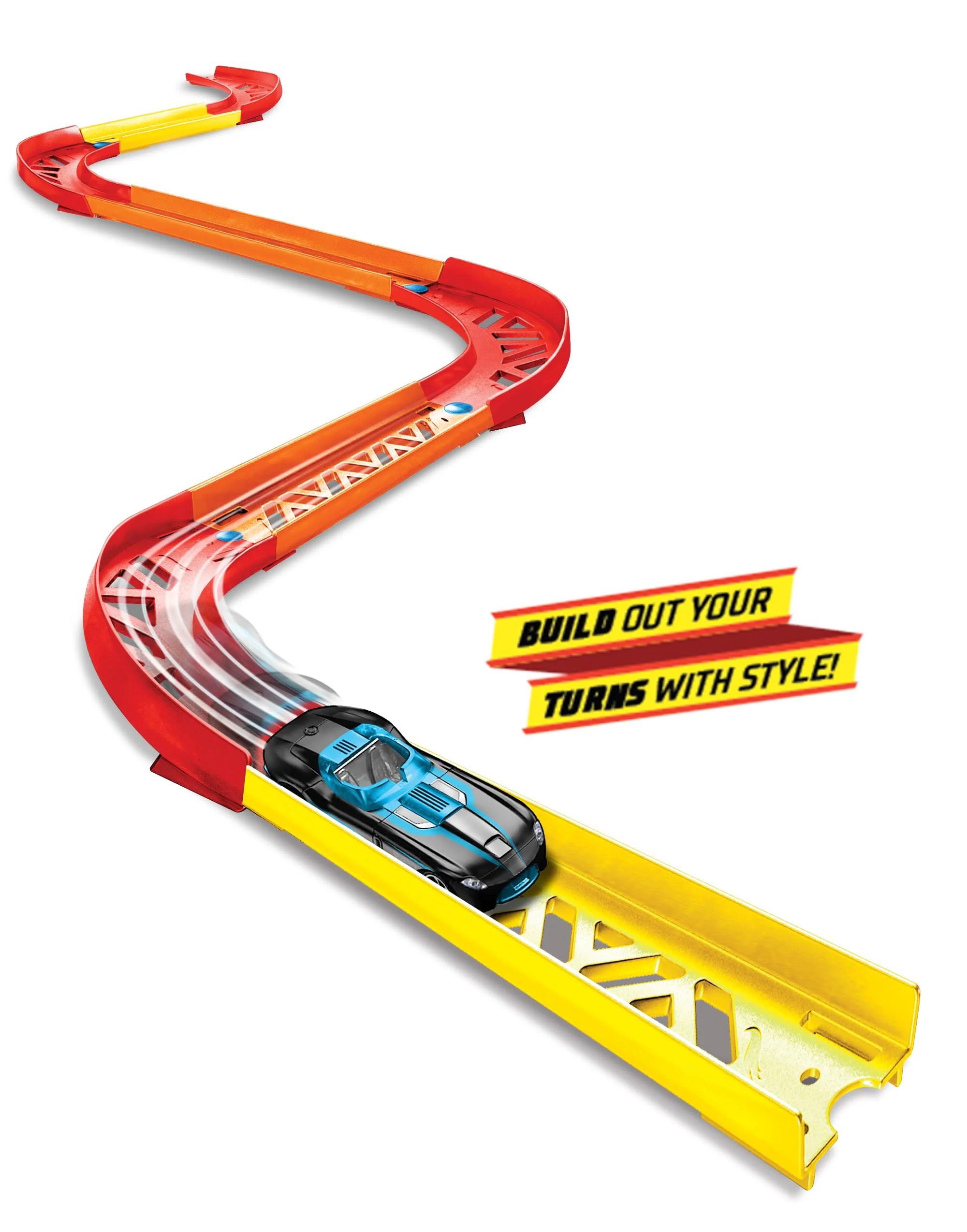 Hot Wheels Track Builder Unlimited Premium Curve Pack - Image 3