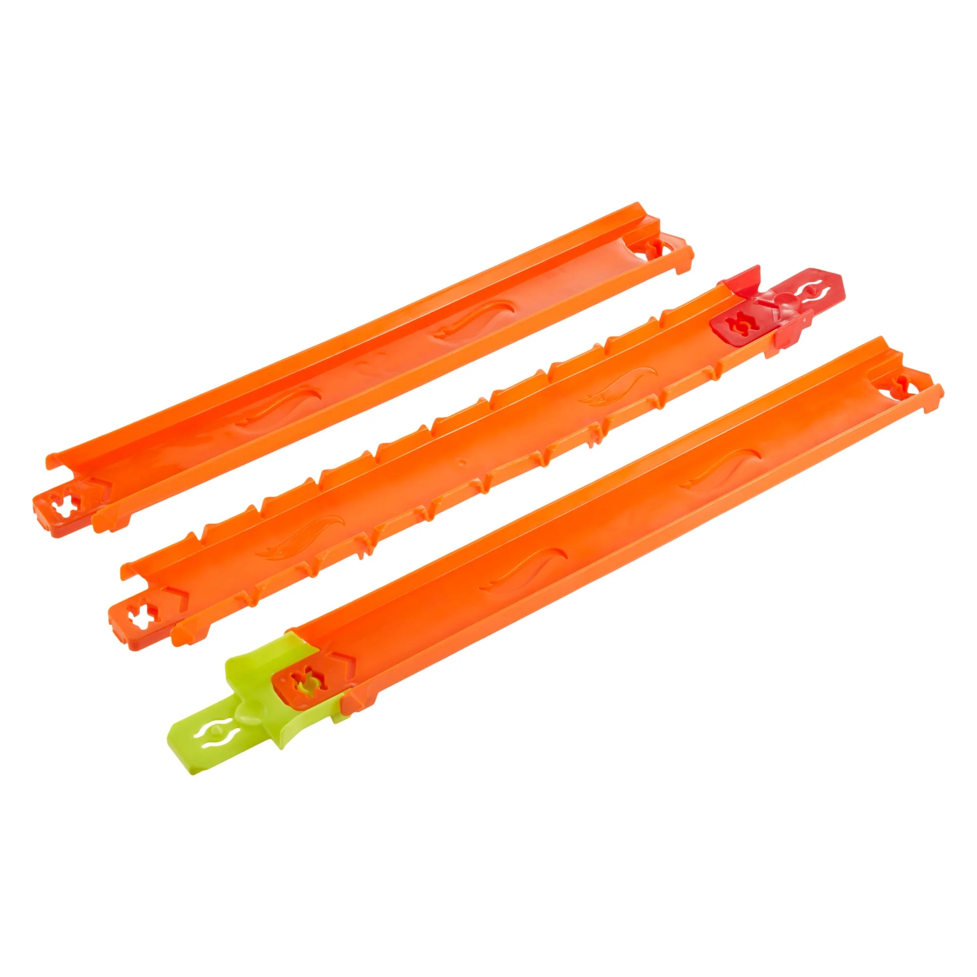 Hot Wheels Track Creator Straight Track Pack, 3 Feet Of Speed Snap Track & 2 Adapters - Image 3