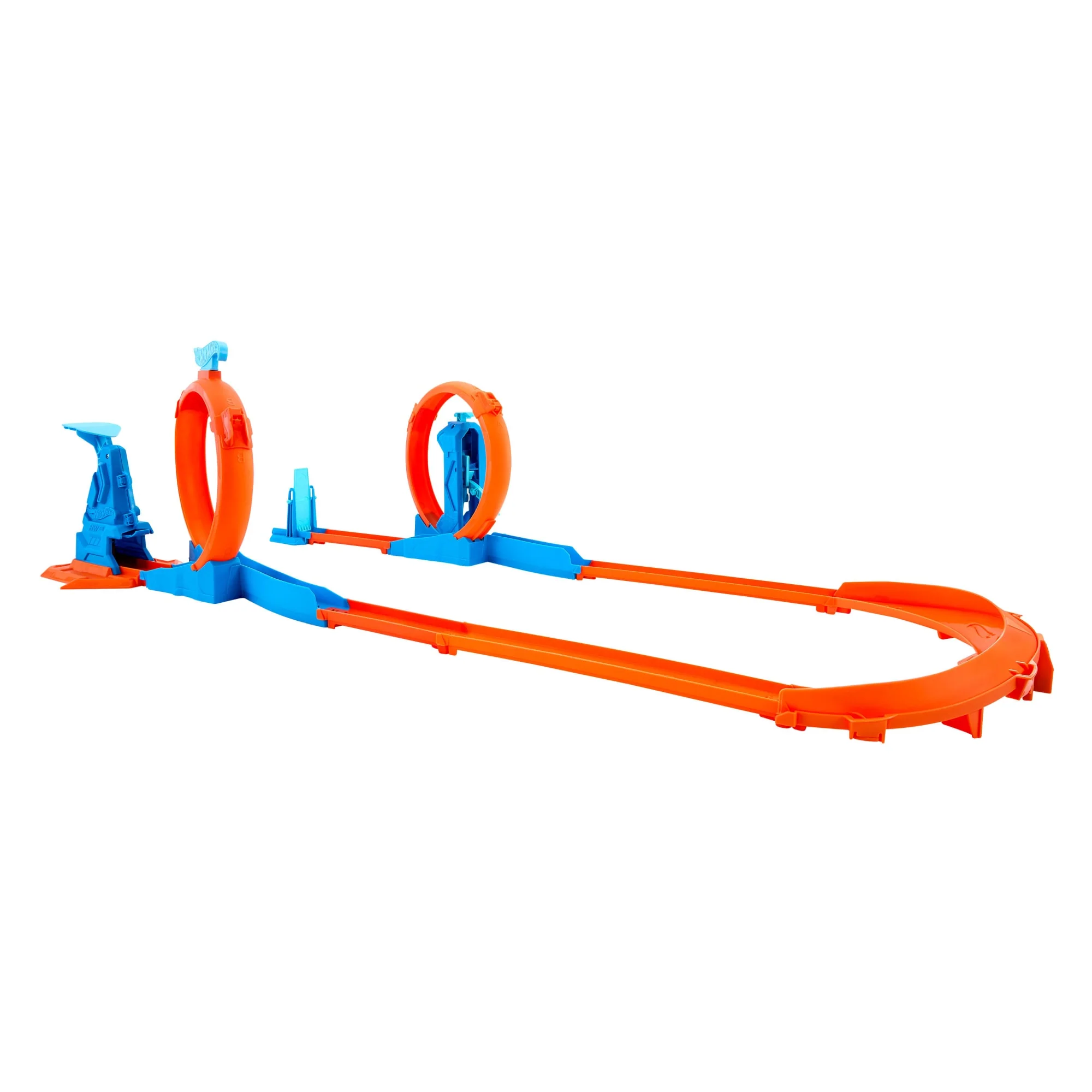 Hot Wheels Track Creator Triple Loop Pack & 1:64 Scale Toy Car, Track-Building Set - Image 3