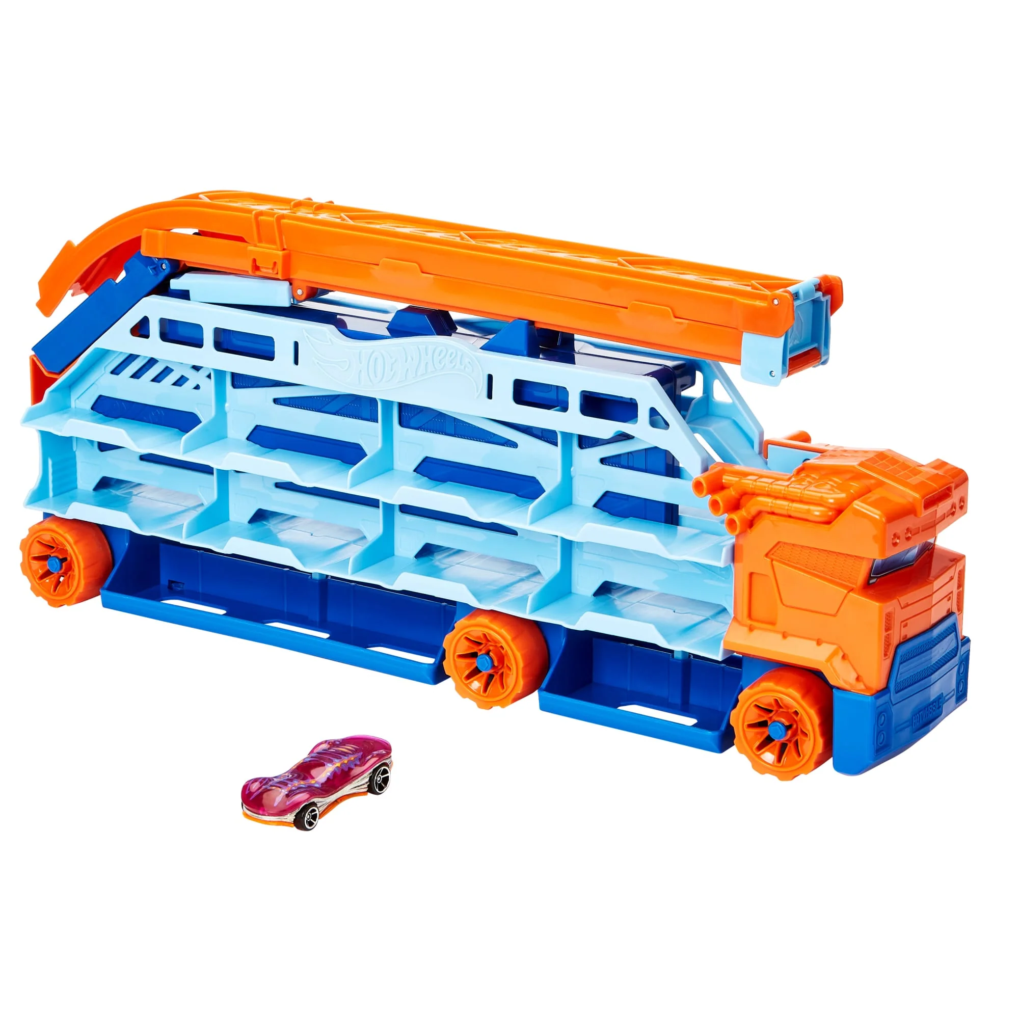 Hot Wheels Ville Transporteur Avec Pente de Vitesse, 1 Véhicule - Image 5