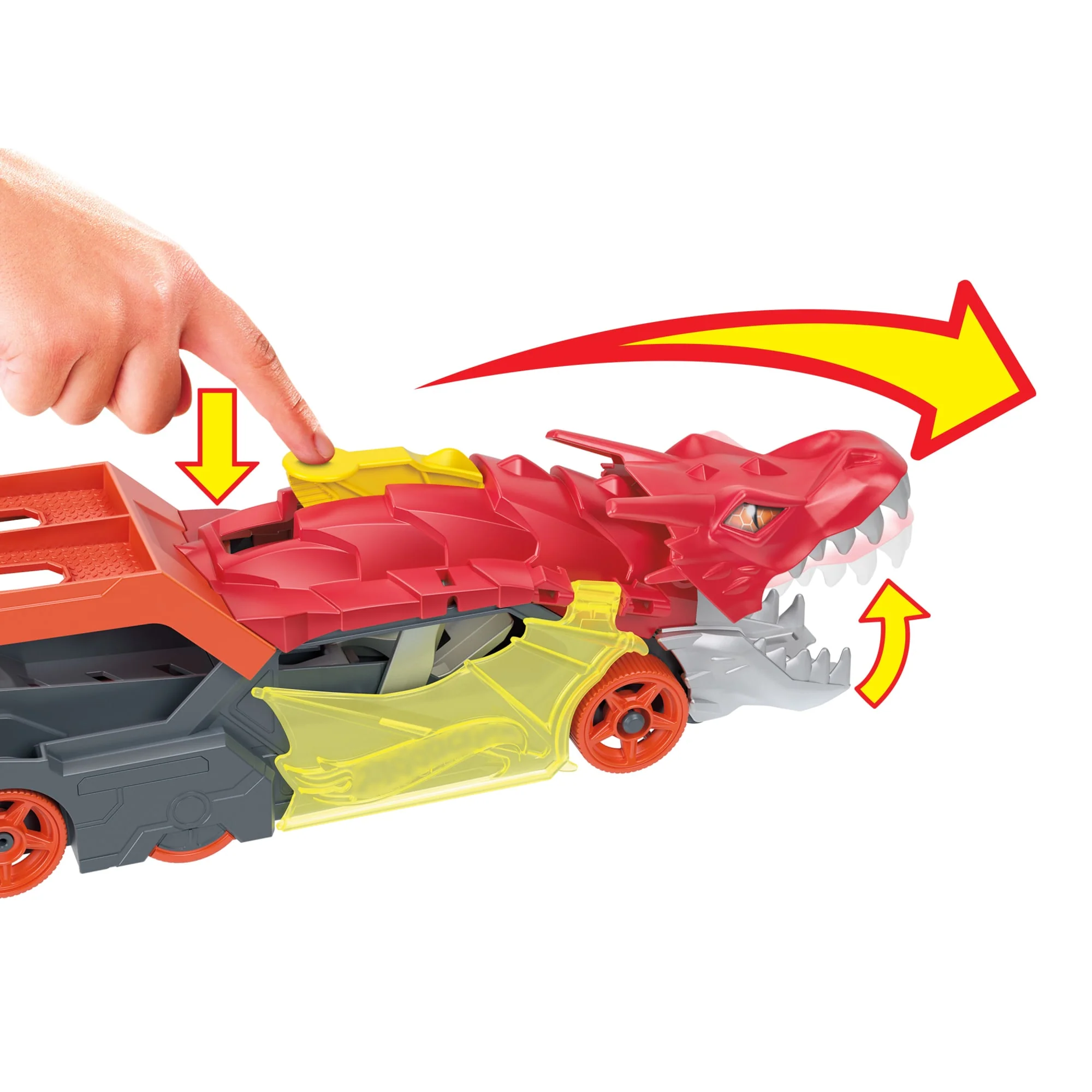Hot Wheels Transporteur Dragon 2-en-1 - Image 2