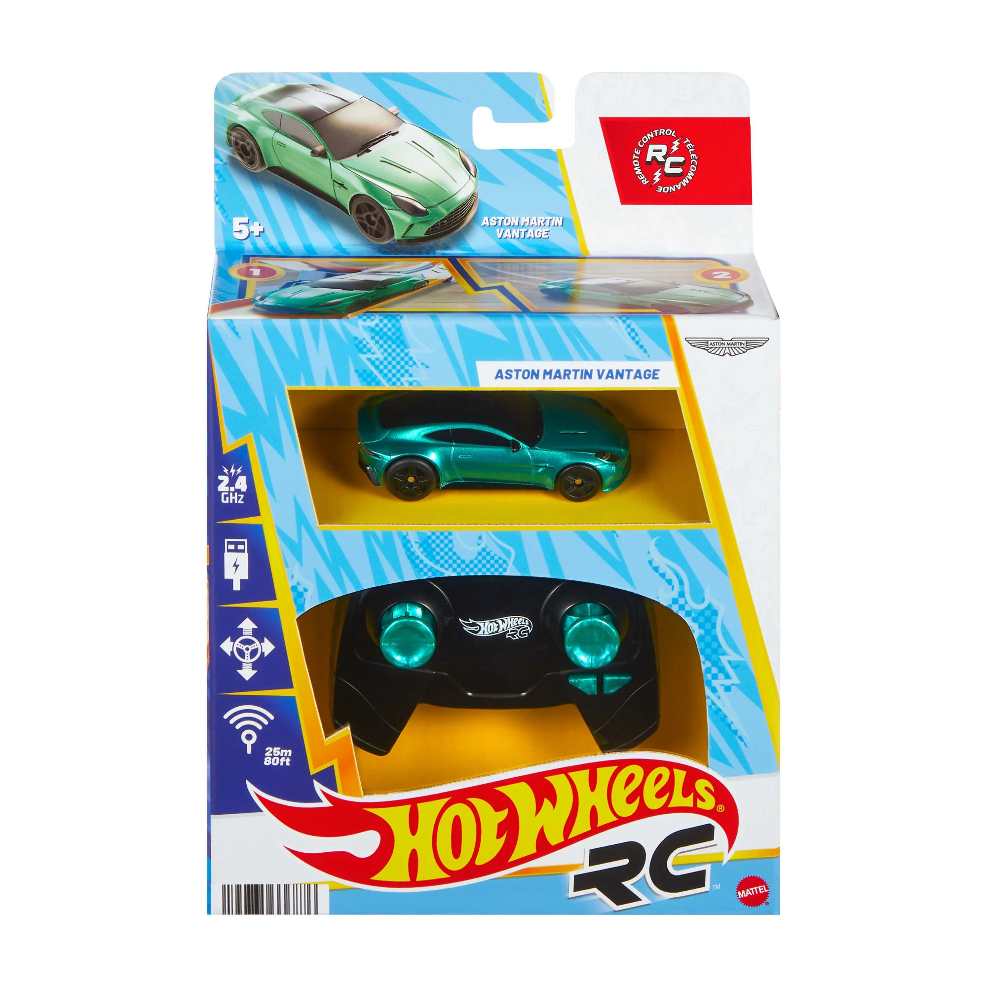 Hot Wheels Véhicule Aston Martin Vantage Télécommandé - Image 6