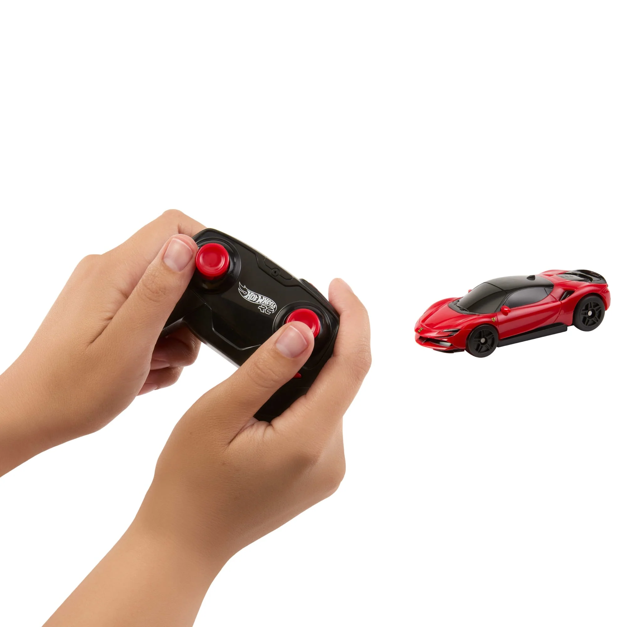 Hot Wheels Voiture Télécommandée Ferrari Sf90 Stradale Assetto Fiorano - Image 2