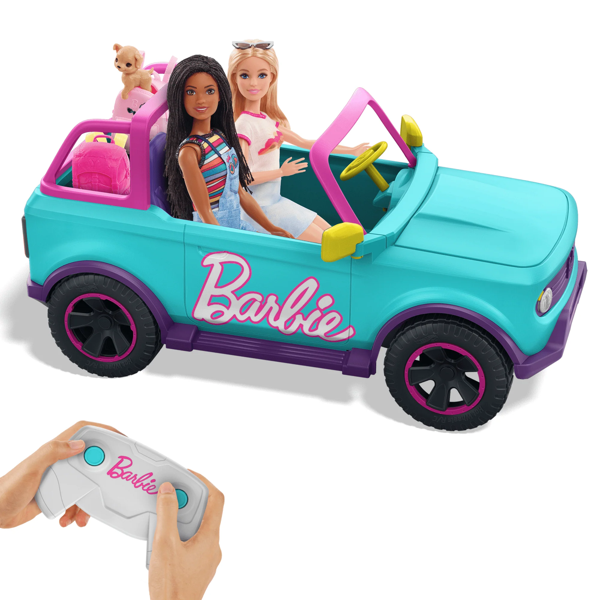 Hot Wheels  Barbie  Véhicule Téléguidé  Vus et Autocollants - Image 2