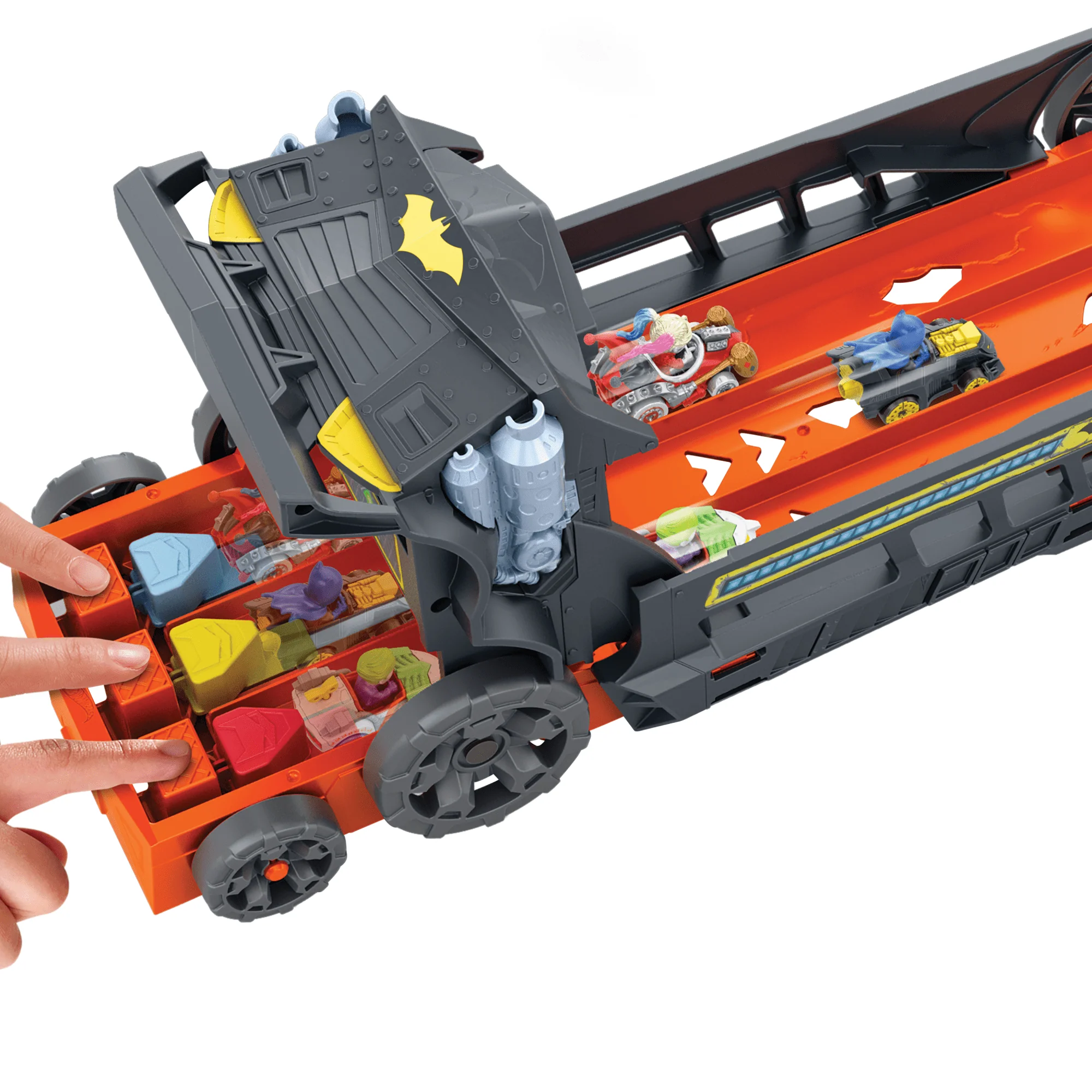 Hot Wheels-Racerverse Batman Évasion-Véhicule Avec 2Voitures en Métal - Image 4