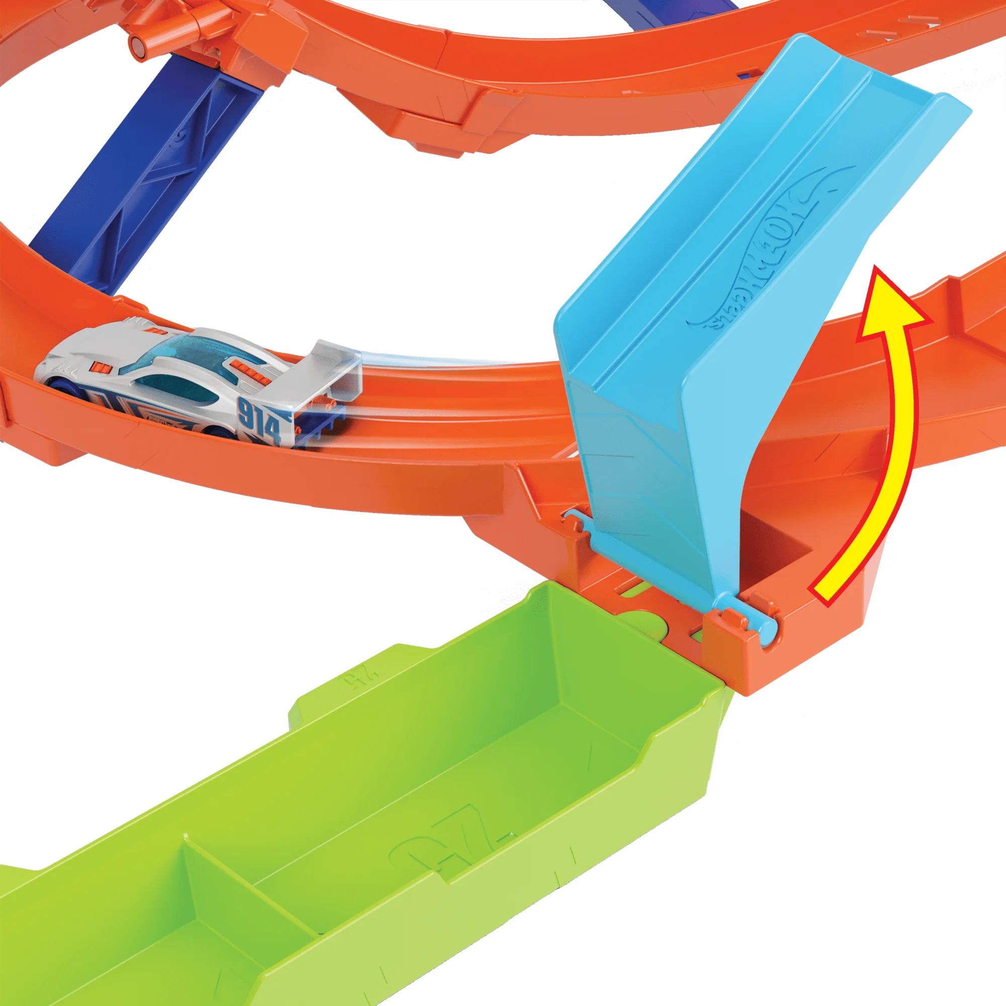 Hot Wheels  Action  Défi Boucle Cyclone, Véhicule à L’Échelle1:64 - Image 3