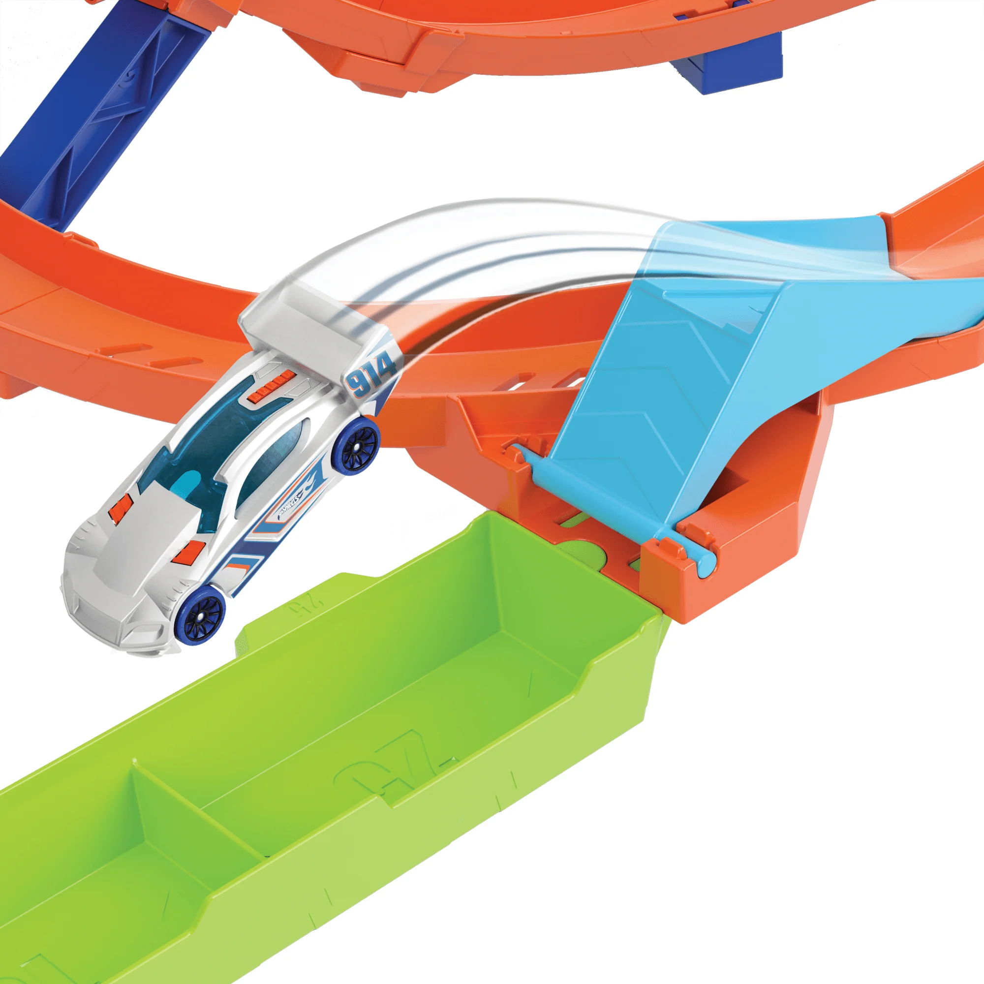 Hot Wheels  Action  Défi Boucle Cyclone, Véhicule à L’Échelle1:64 - Image 4