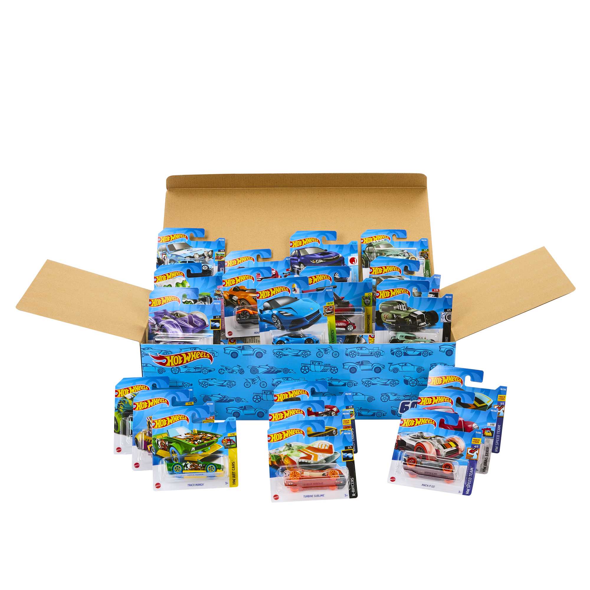 Hot Wheels®  Échelle1:64  Coffret de 60Véhicules de Collection - Image 3