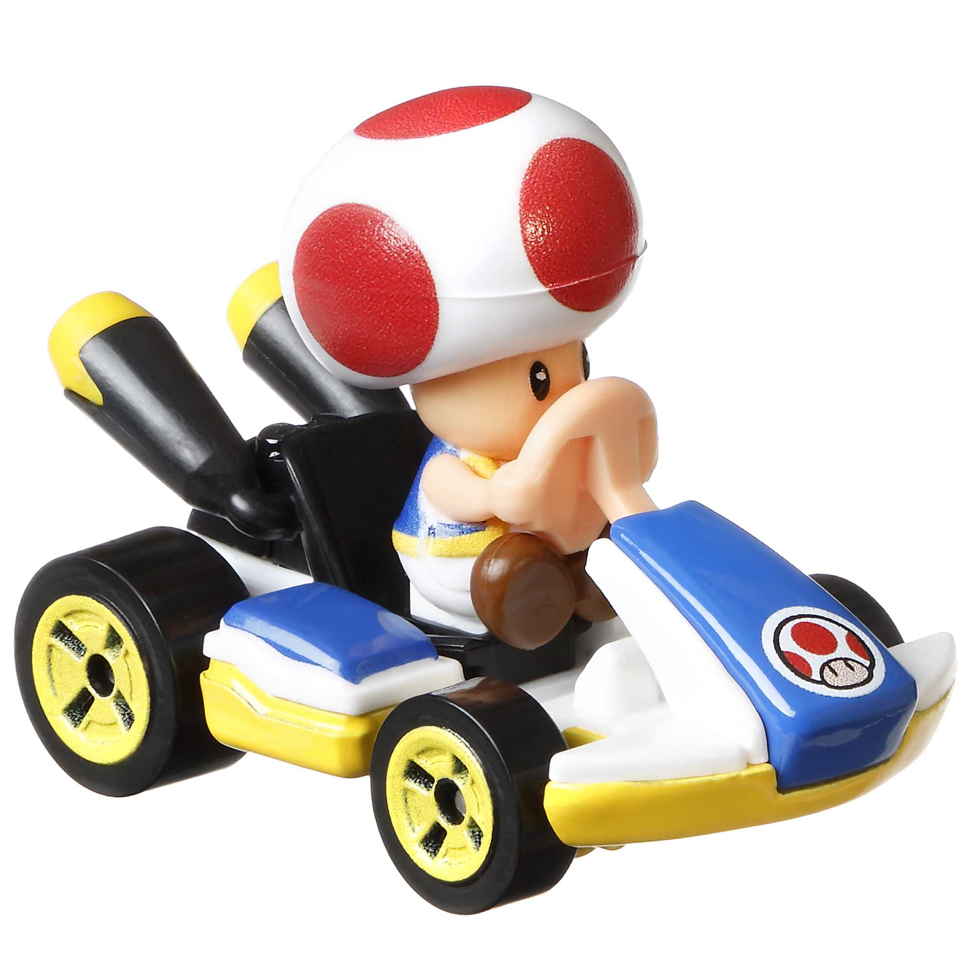 Hot Wheels Mario Kart Set Of 4 Toy Character Vehicles, Includes 1 Exclusive Mario Toy - Image 3