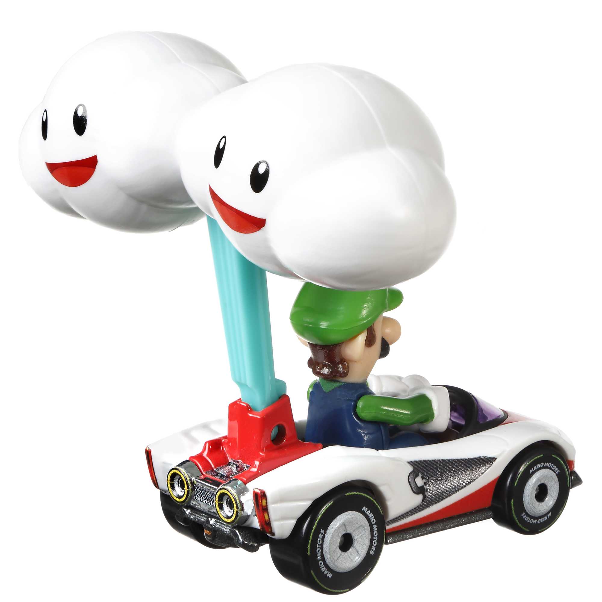 Hot Wheels Mario Kart Luigi P-Wing And Cloud Glider - Image 3