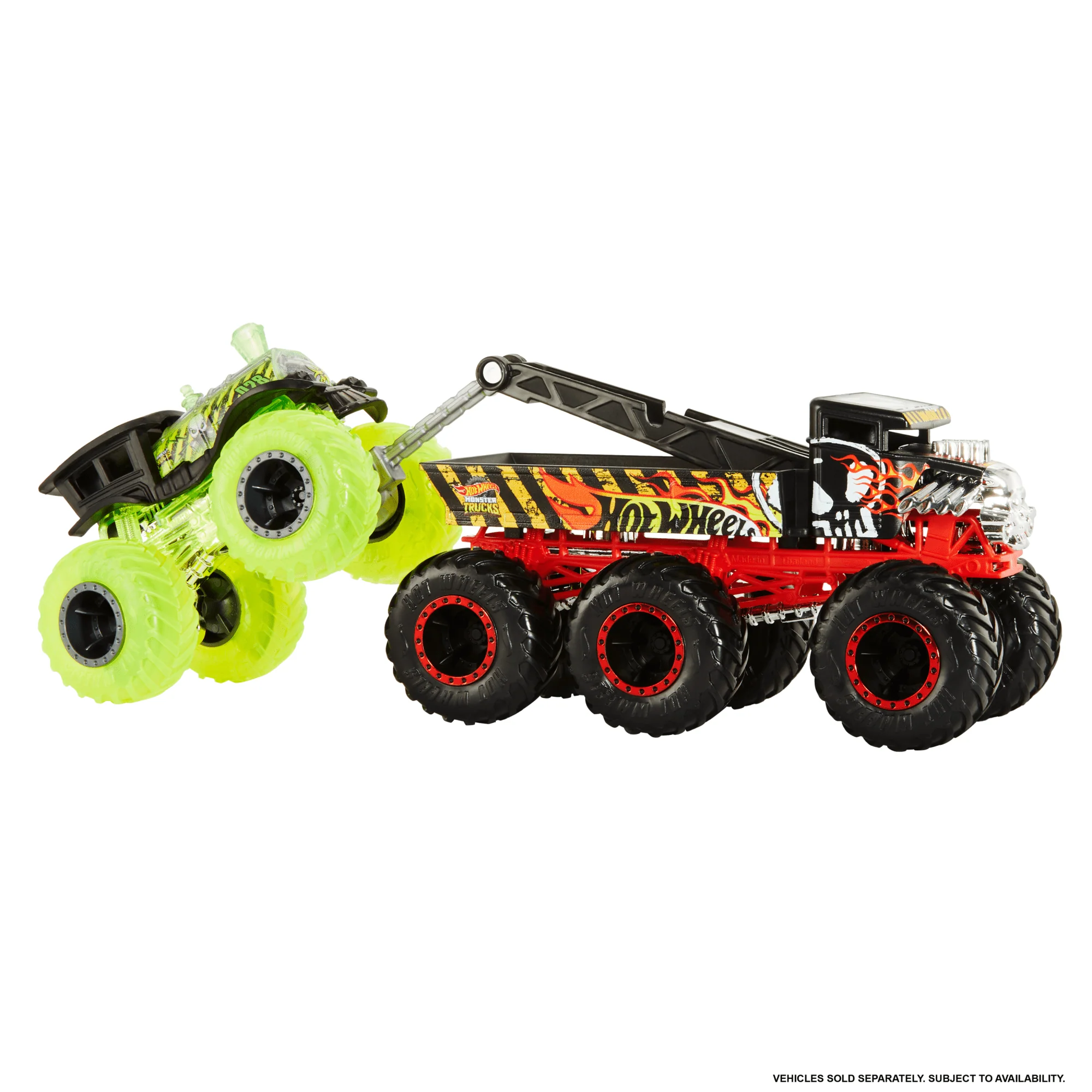 Hot Wheels Monster Trucks Big Rigs Camion Ă 6Roues - Image 5