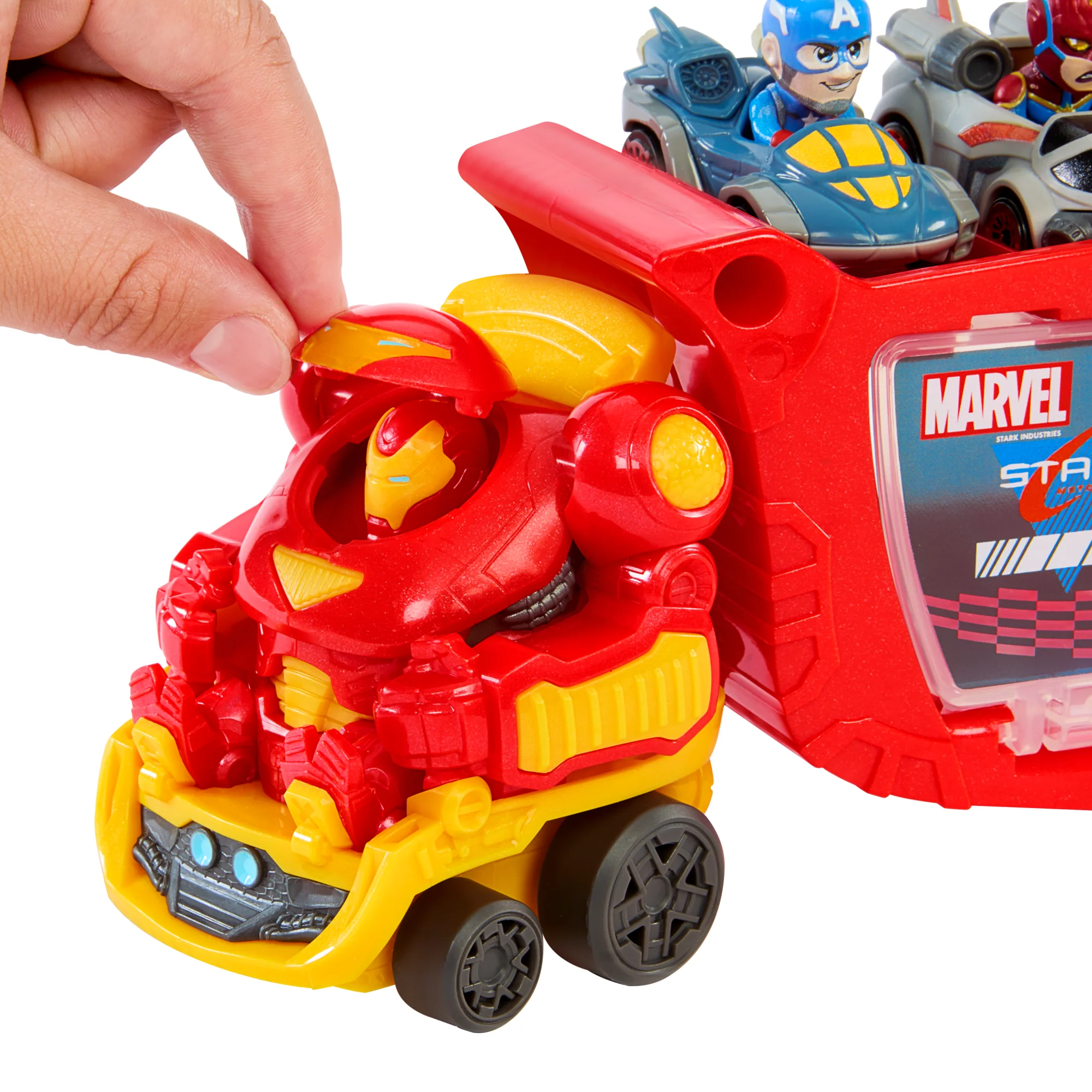 Hot Wheels Racerverse Marvel Camion Hulkbuster, Fig. Non Amovible - Image 5