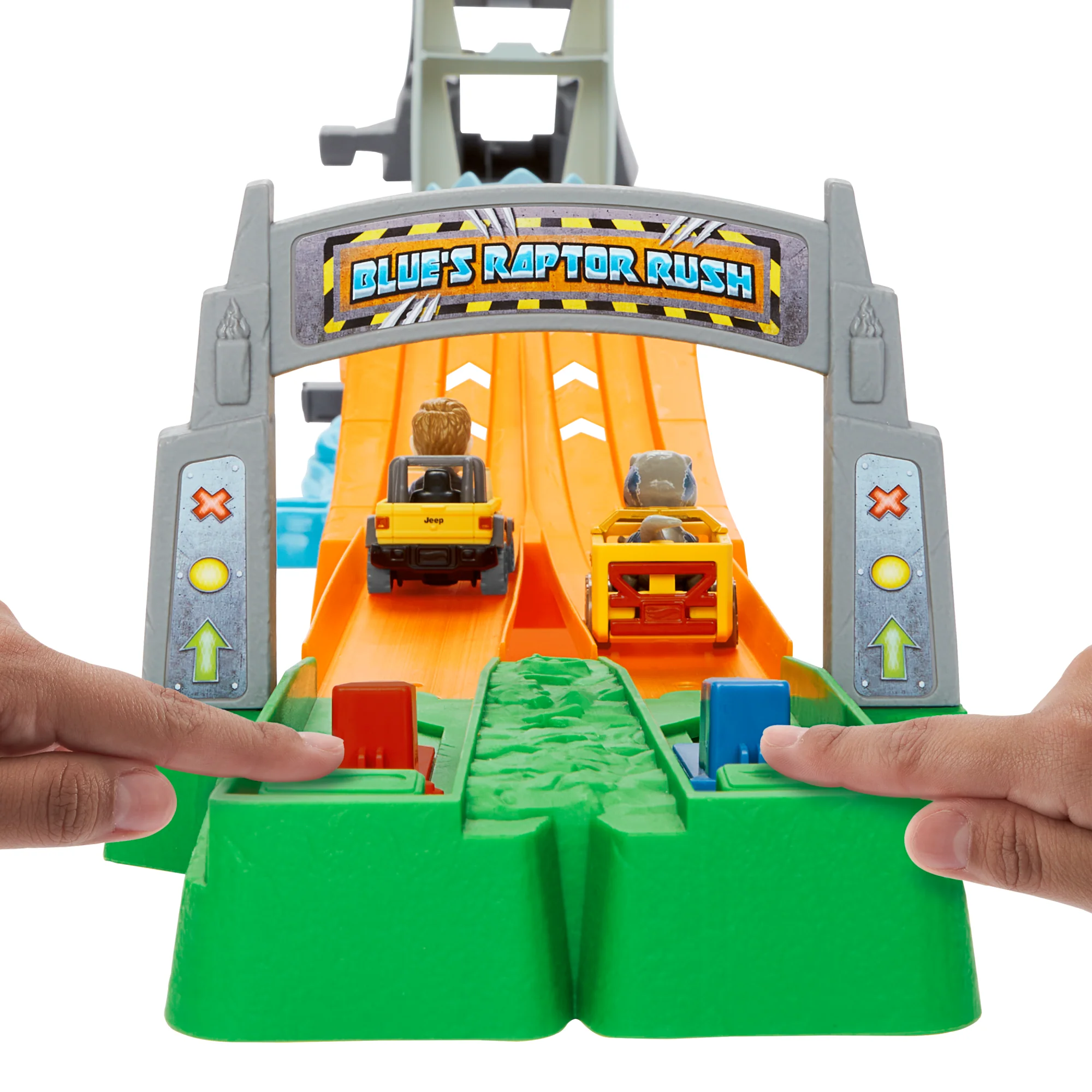 Hot Wheels  Racerverse  Jurassic World  La Course de Blue Le Raptor - Image 3