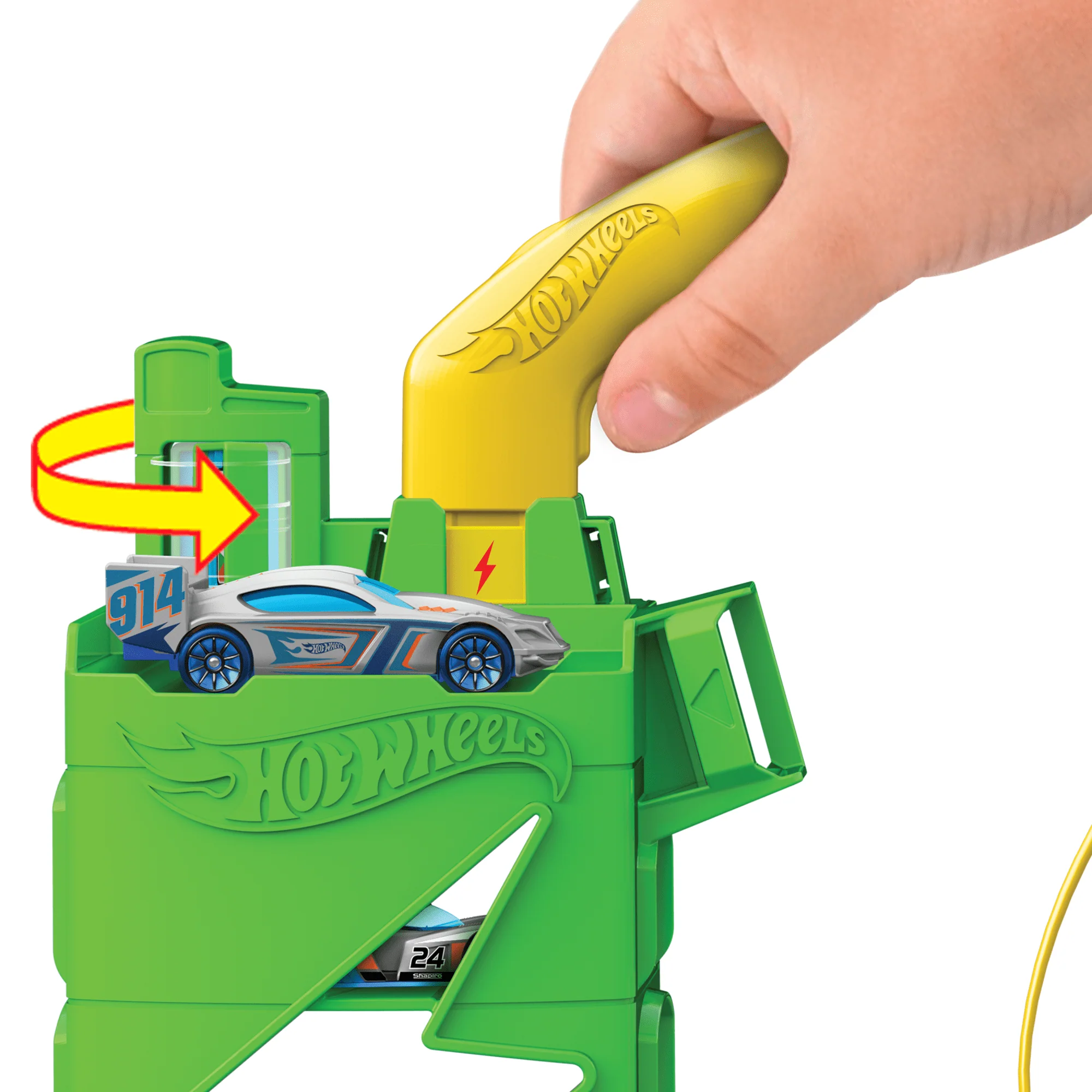 Hot Wheels  Ville  Station D’Énergie Super Recharge, Véhicule - Image 3