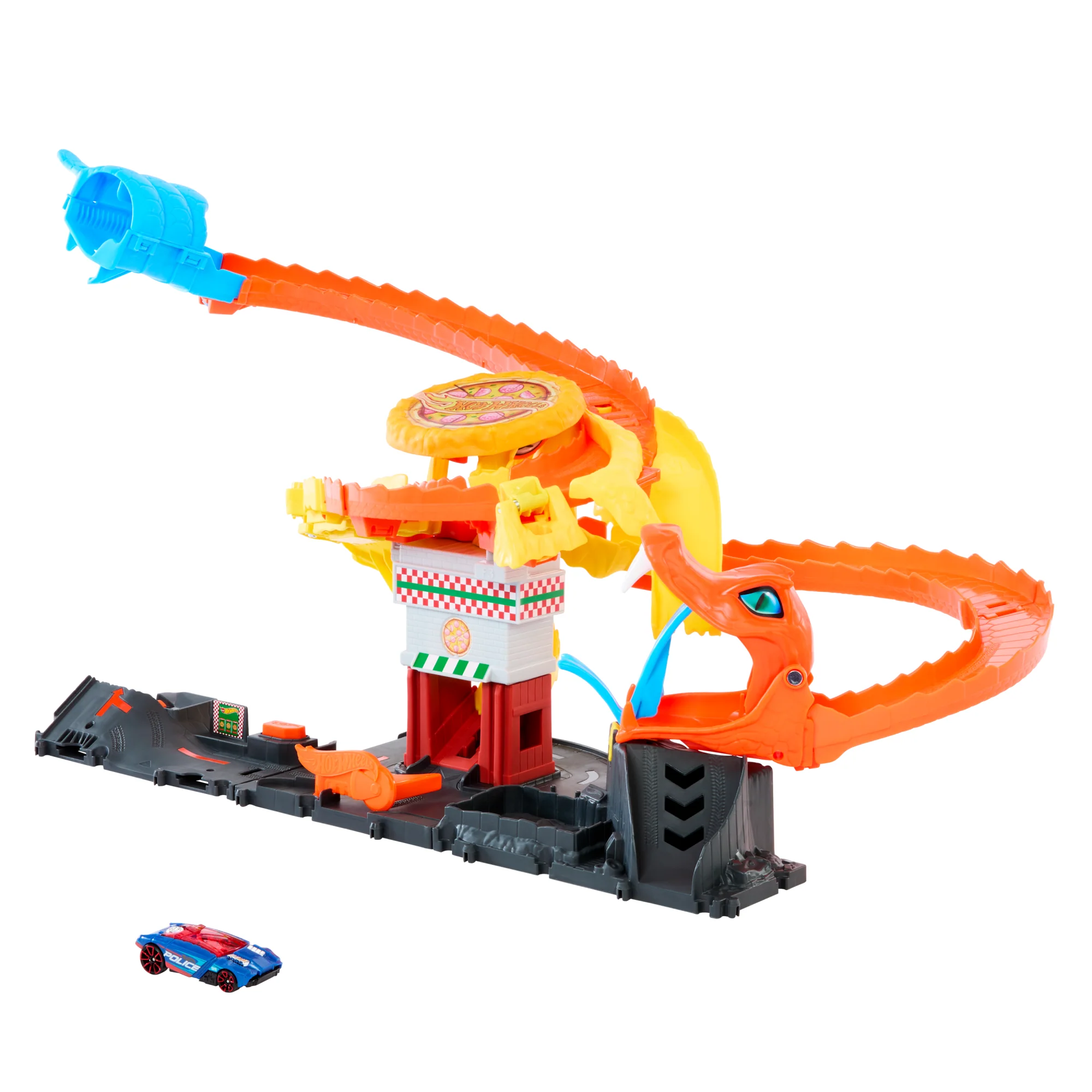 Hot Wheels  Ville  Attaque à La Pizzéria du Cobra, Véhicule1:64 - Image 3