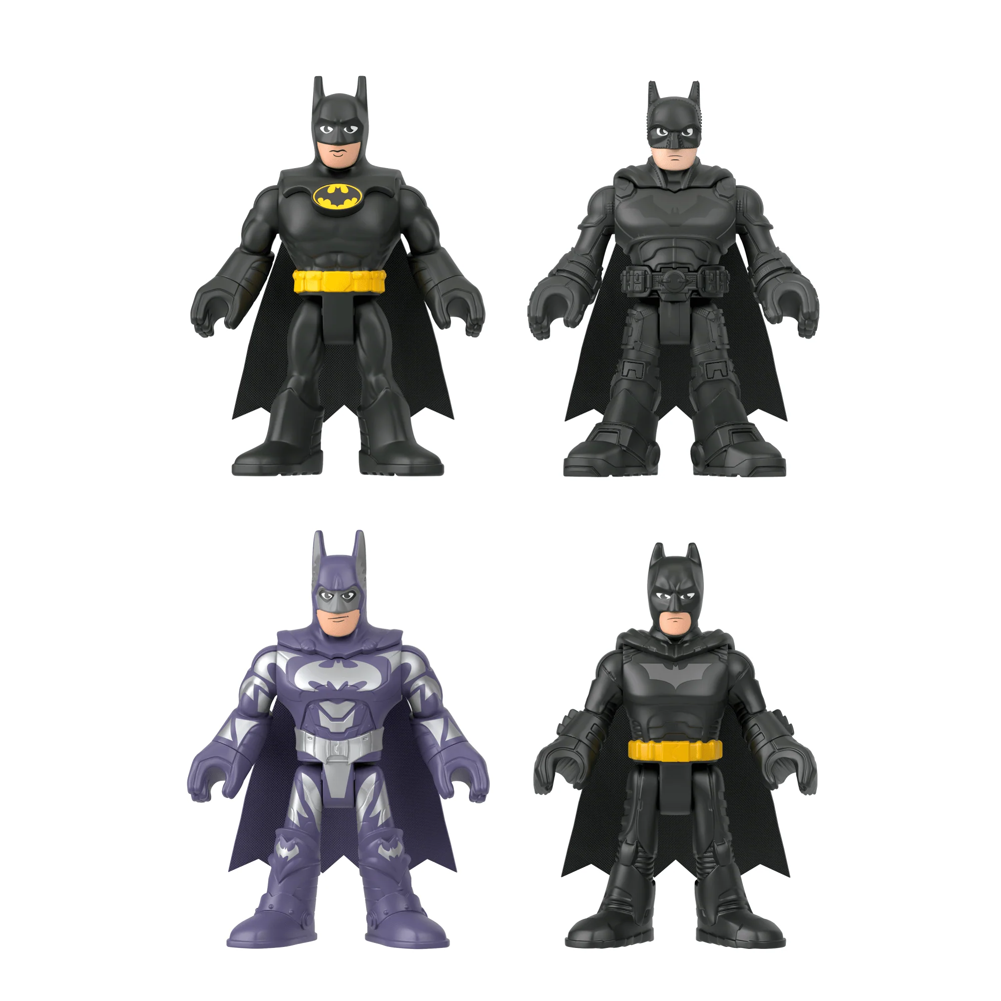 Imaginext-Dc Super Friends 85Èmeanniversaire Batman-4Figurines - Image 5