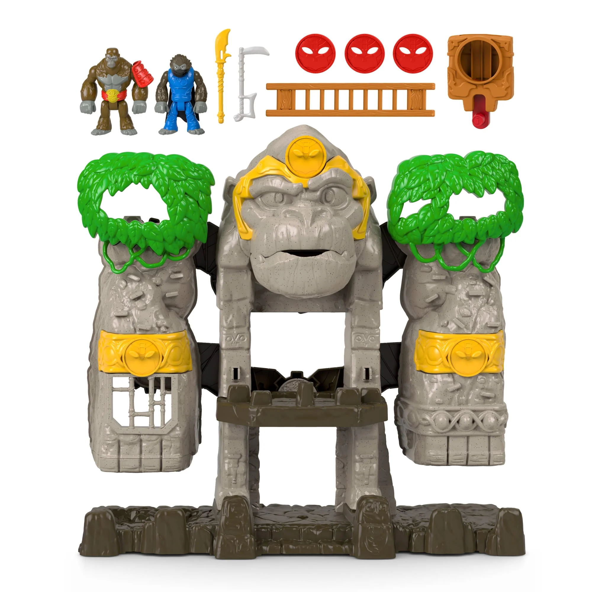 Imaginext-Forteresse des Gorilles-Coffret Figurines et Accessoires - Image 6