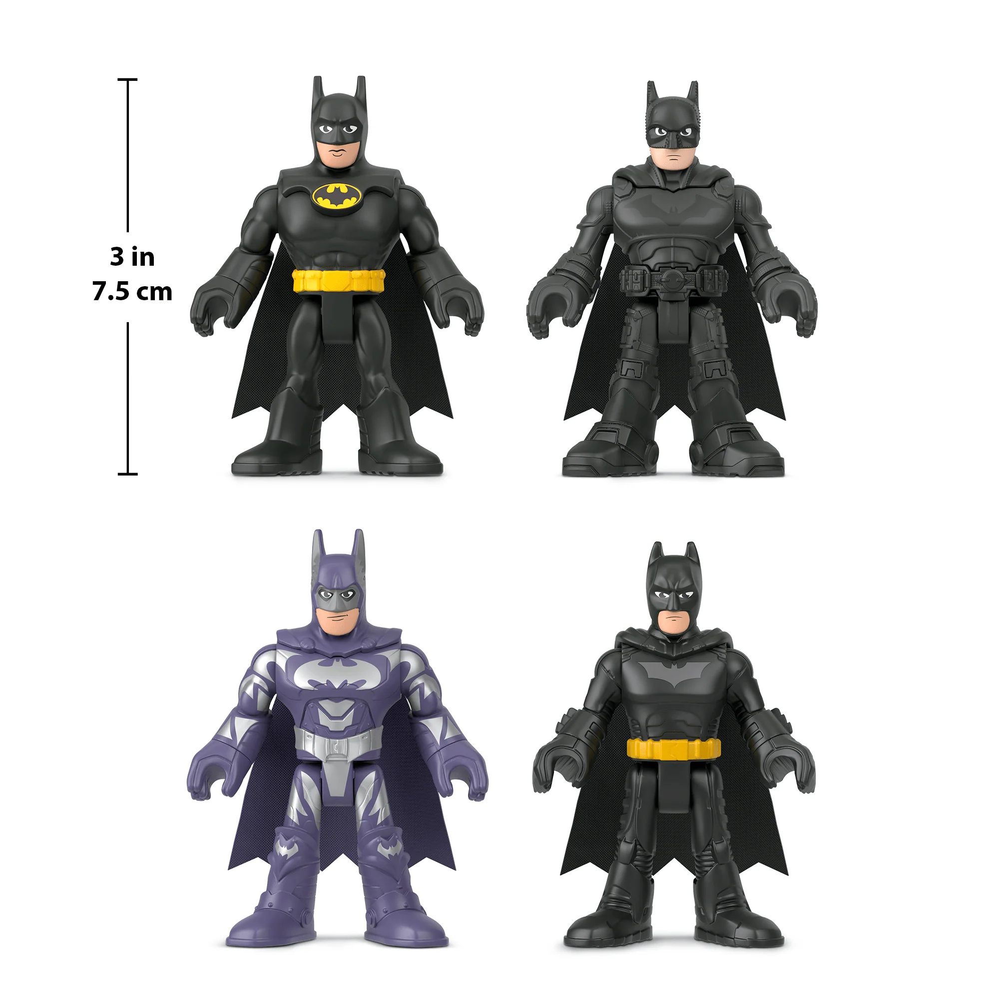 Imaginext DC Super Friends Batman 85th Anniversary Set With 4 Movie Figures - Image 5