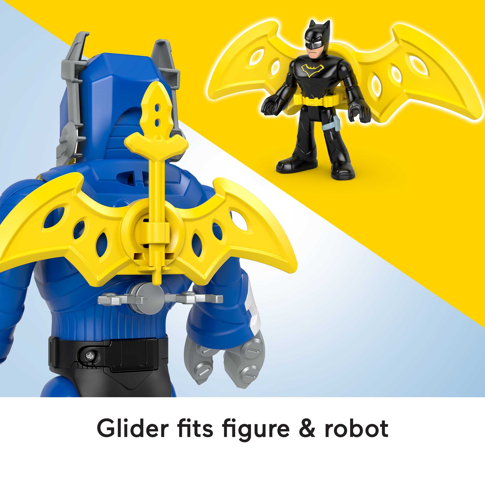 Imaginext DC Super Friends Batman Toys, Robot With Lights Sounds And insider Figure, Preschool Toys - Image 5
