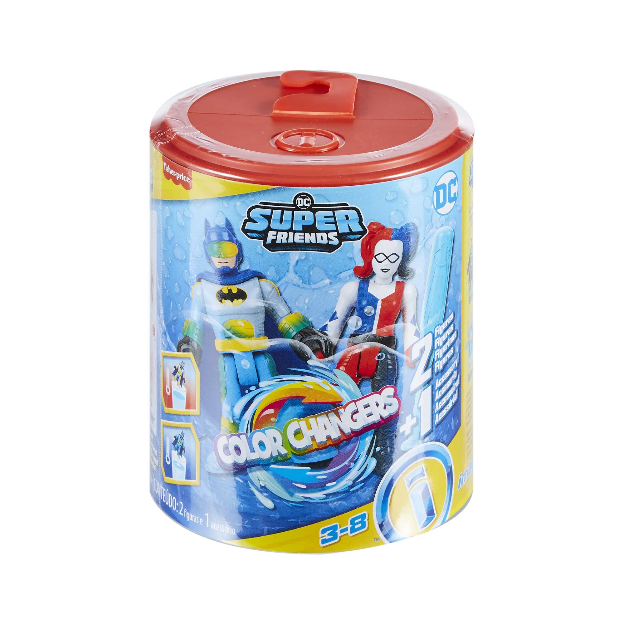 Imaginext DC Super Friends Color Changers Batman et Harley Quinn - Image 6