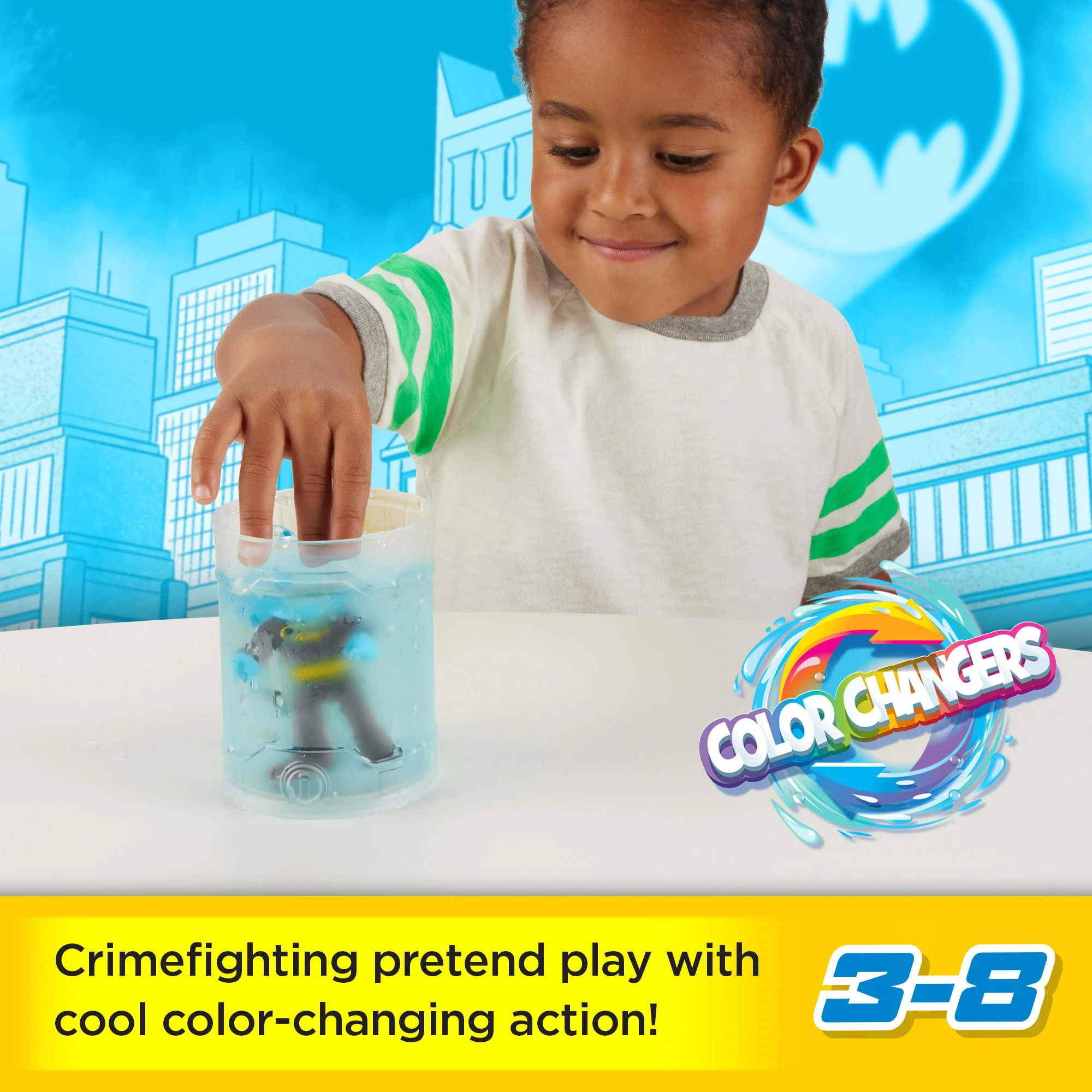 Imaginext DC Super Friends Batman Figure Set With Mr. Freeze And Color-Changing Action - Image 2