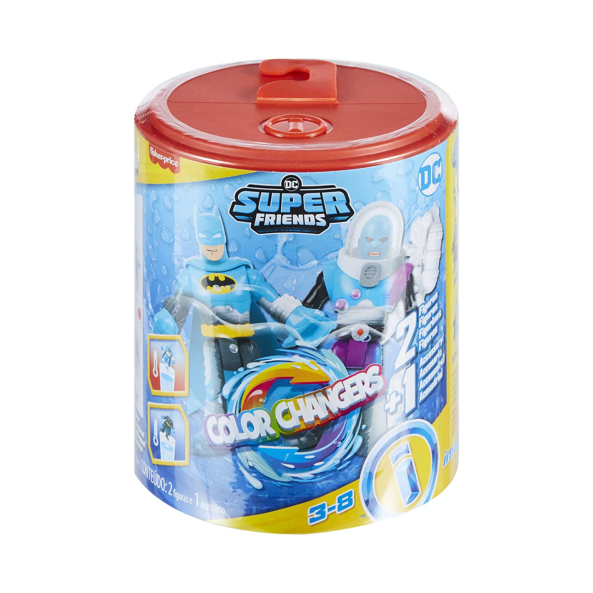 Imaginext DC Super Friends Batman Figure Set With Mr. Freeze And Color-Changing Action - Image 6