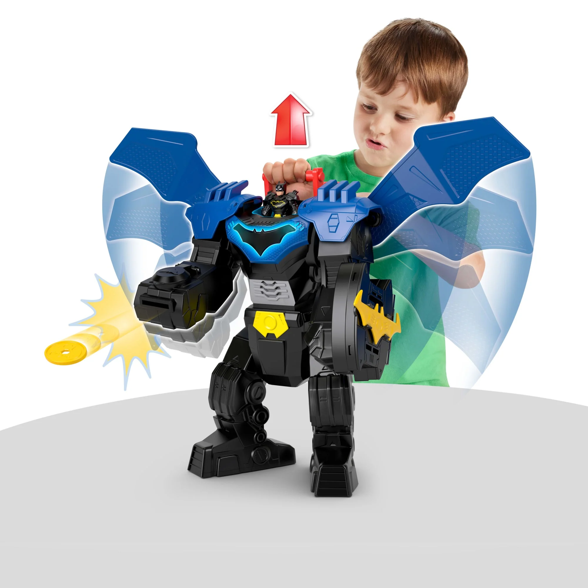 Imaginext DC Super Friends Figura de Ação Batman Mech - Image 2