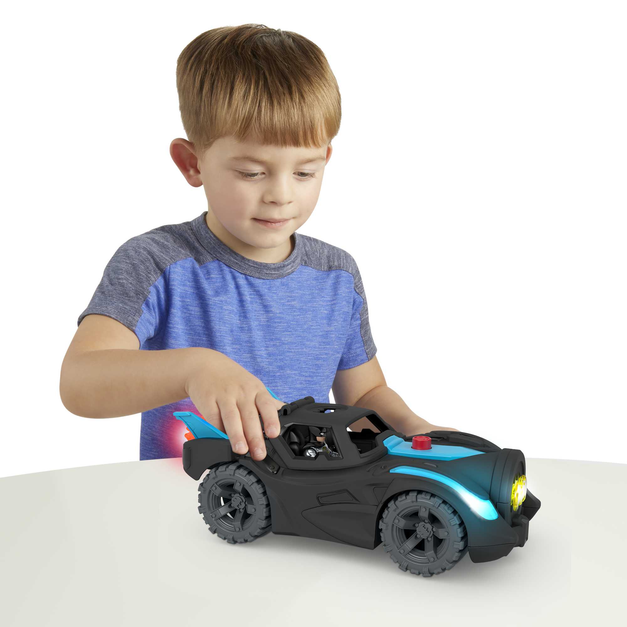 Imaginext DC Super Friends Figura de Ação Batmóvel Bat-Tech Deluxe - Image 2
