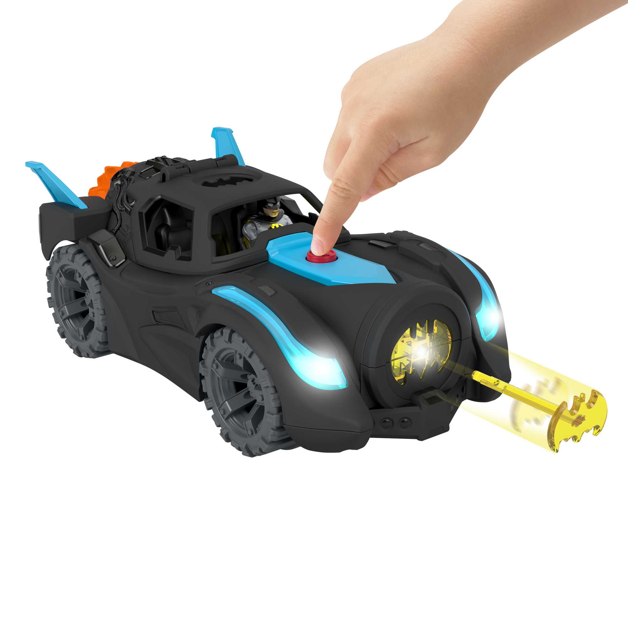 Imaginext DC Super Friends Figura de Ação Batmóvel Bat-Tech Deluxe - Image 4