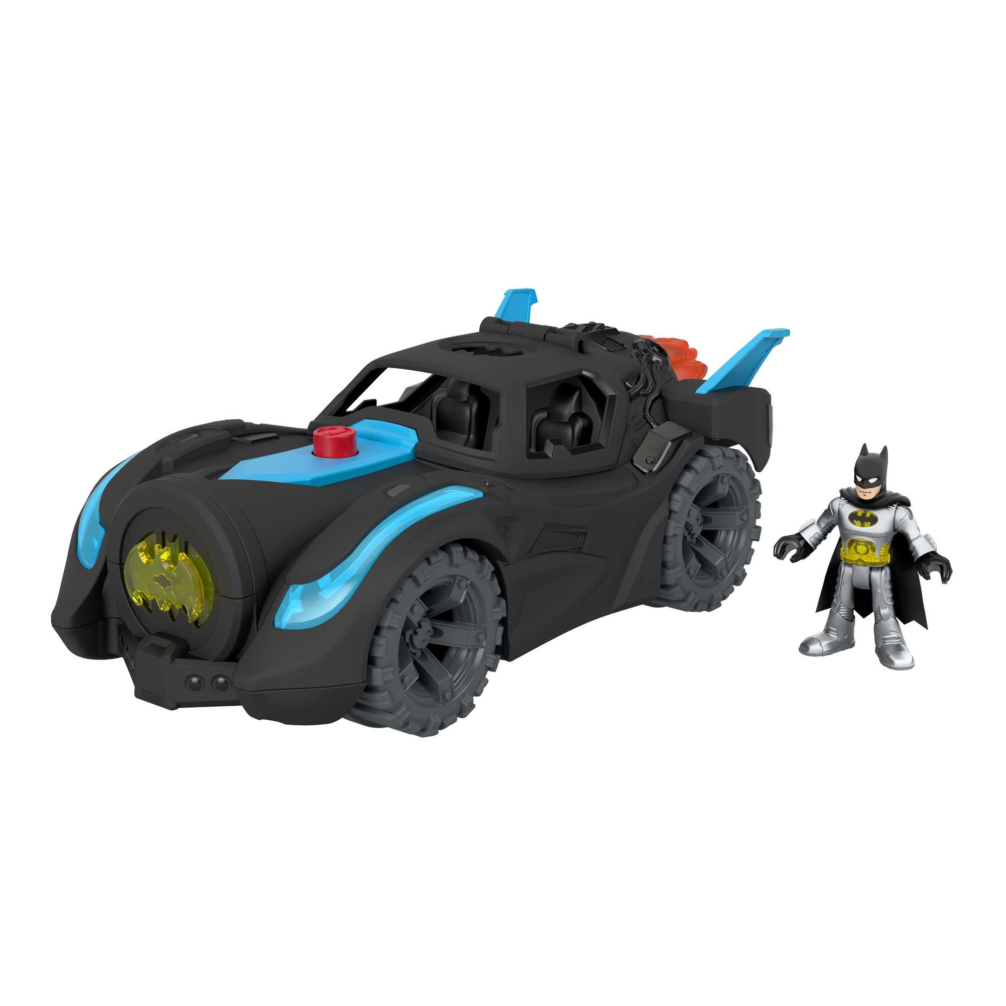 Imaginext DC Super Friends Figura de Ação Batmóvel Bat-Tech Deluxe - Image 5