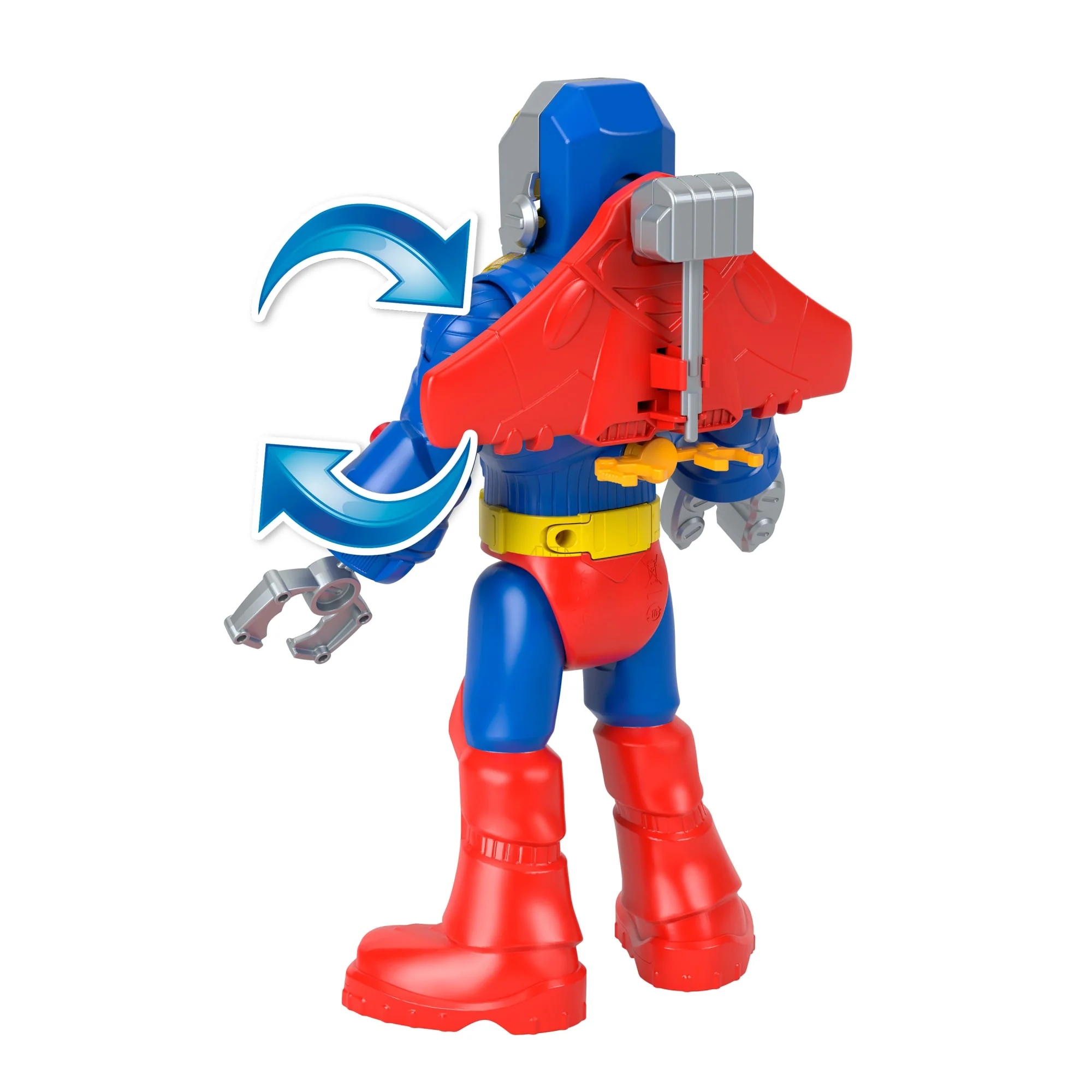 Imaginext DC Super Friends Figura de Acción Superman Insider - Image 5