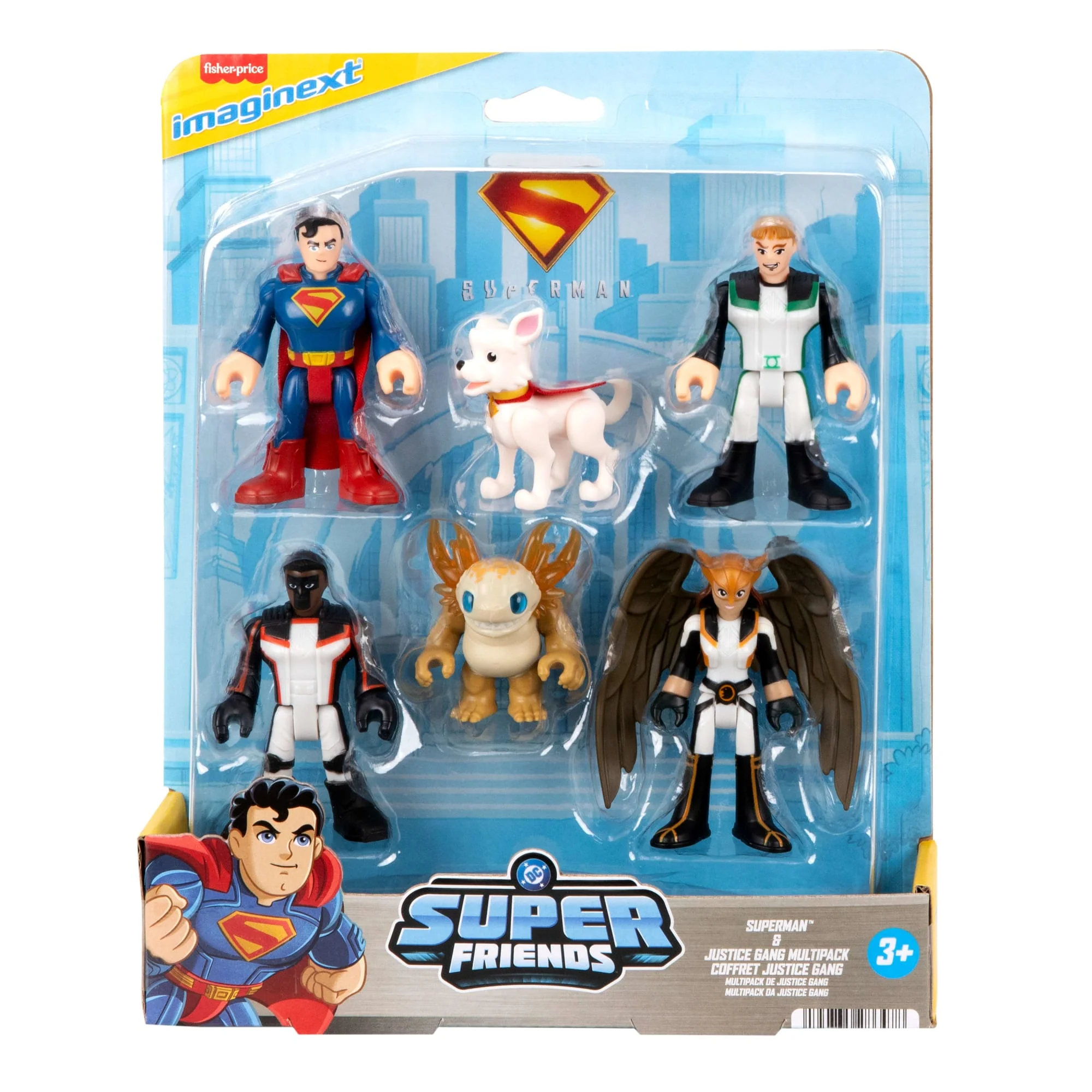 Imaginext DC Super Friends Figura de Acción Superman Justice Gang - Image 6