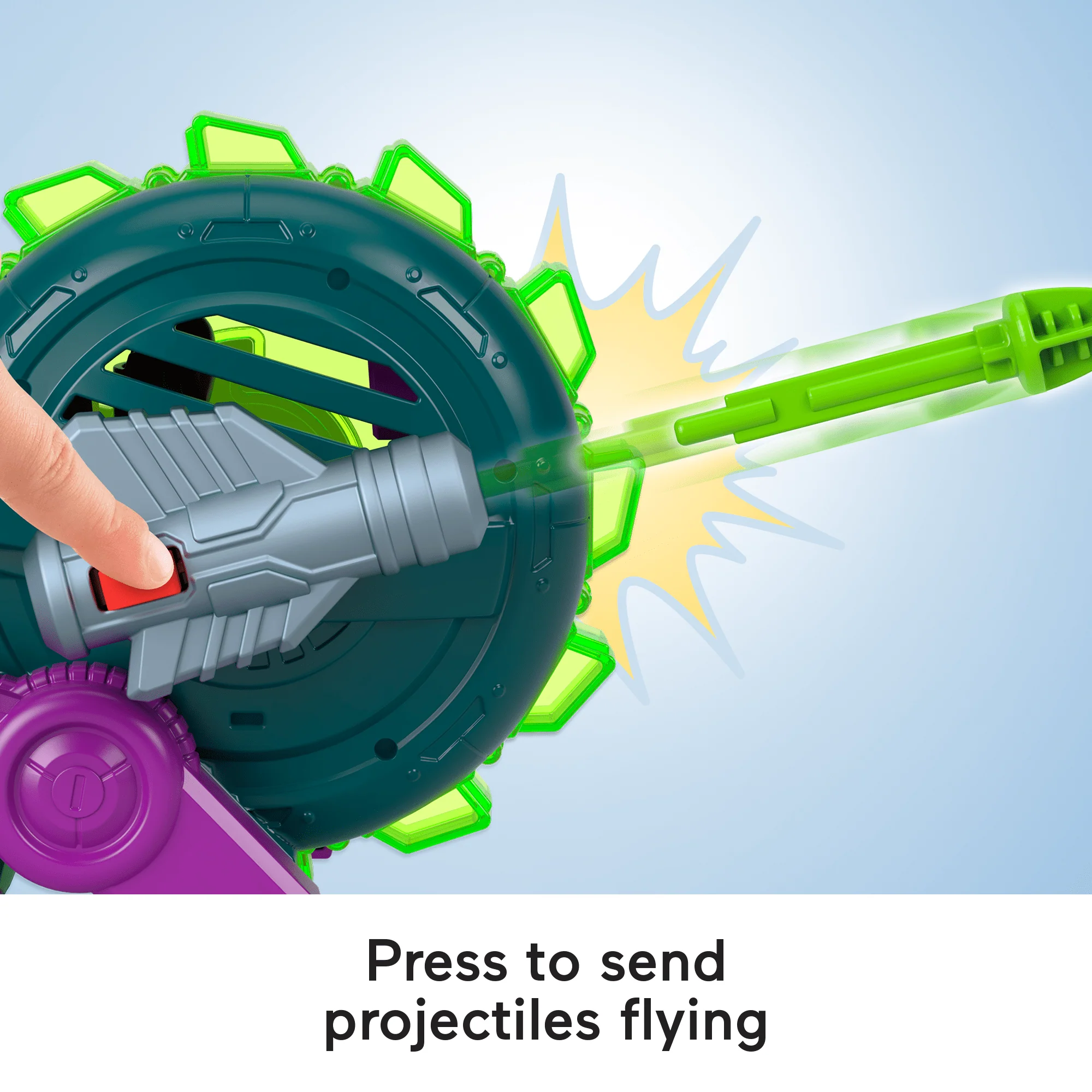 Imaginext DC Super Friends Lex Luthor Spinning Saw Vehicle & Figure Set For Preschool Kids - Image 4