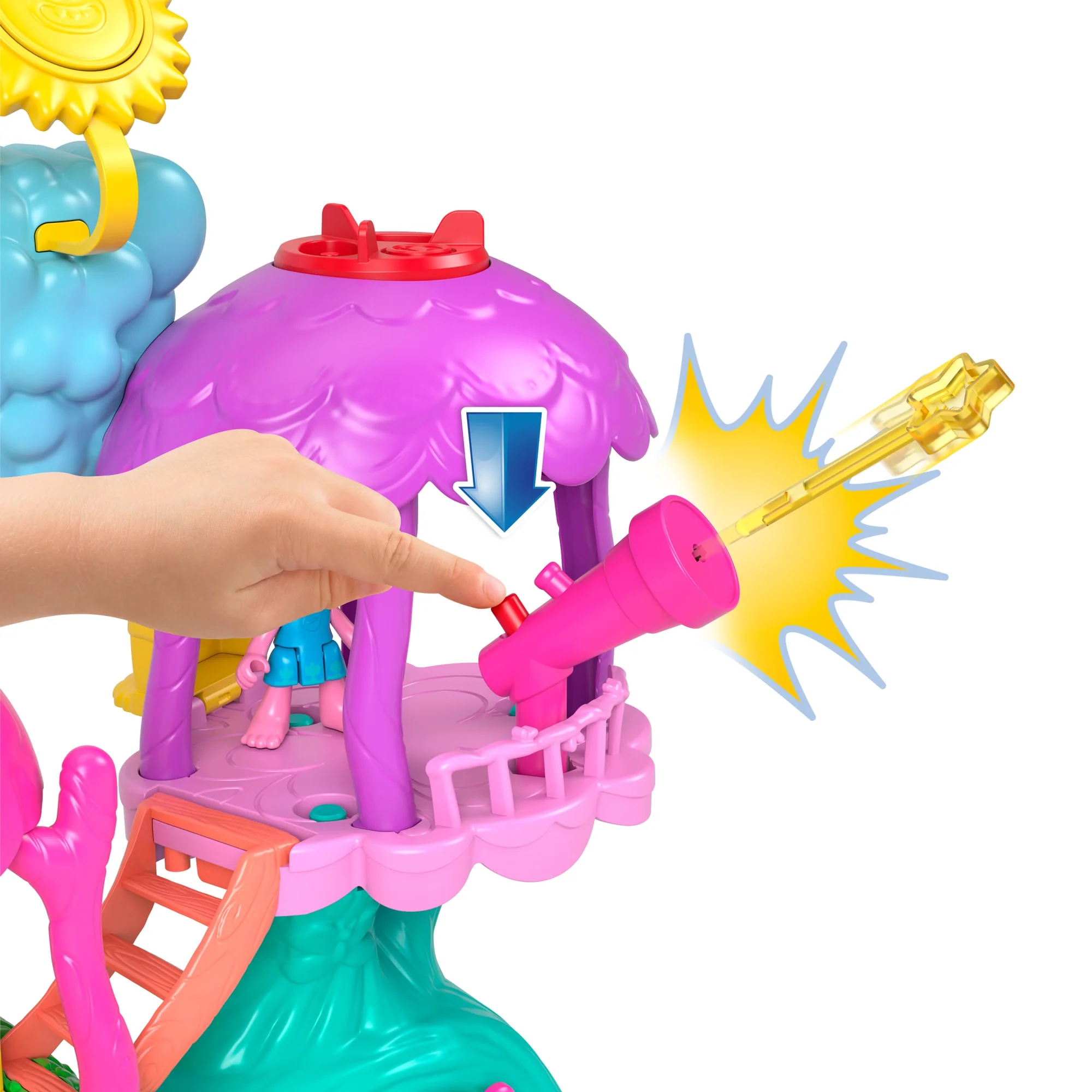Imaginext-Dreamworks Trolls-Coffret Cabane Arc-en-Ciel - Image 5
