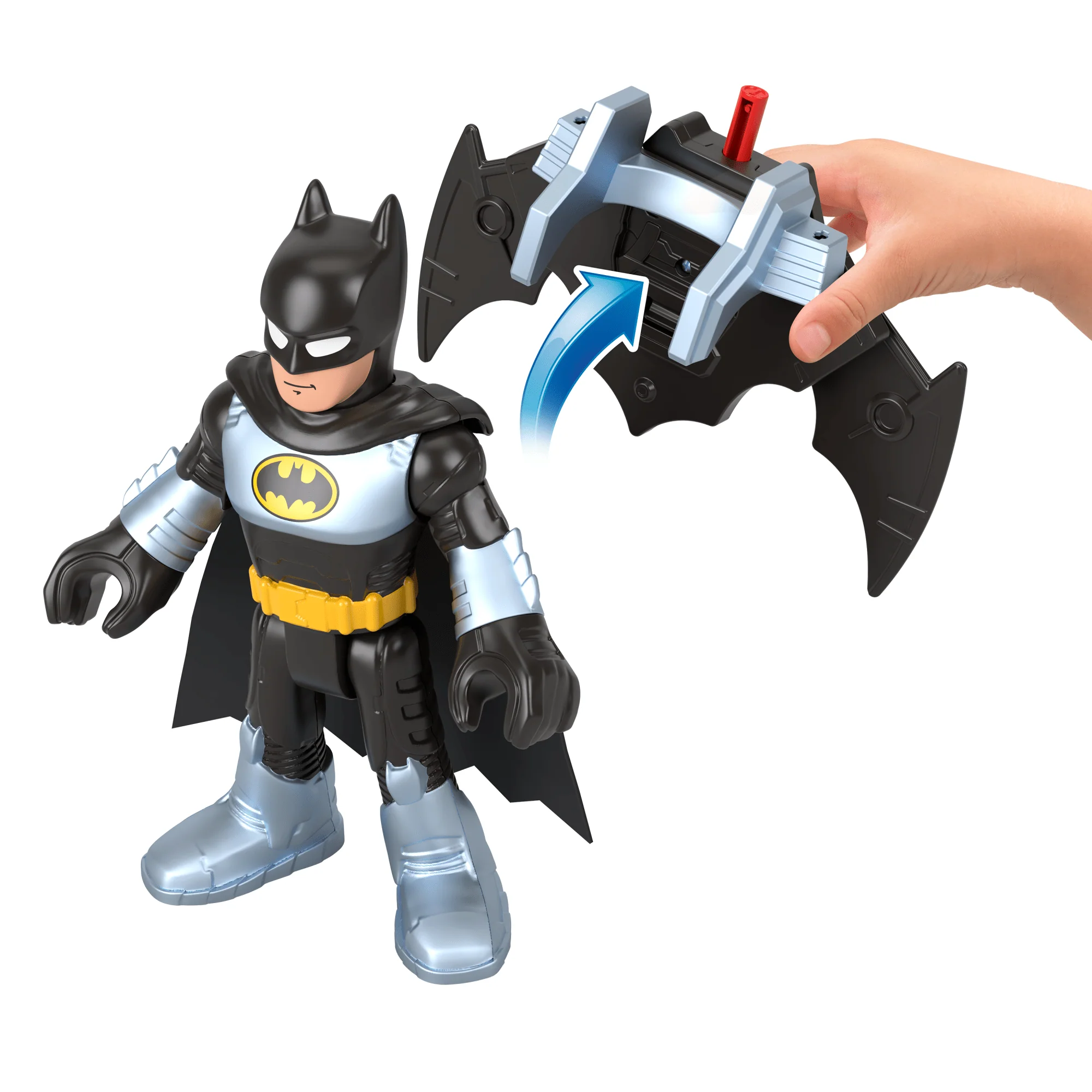 Imaginext-Batman Batglider Dc Super Friends-Figurine Xl - Image 5