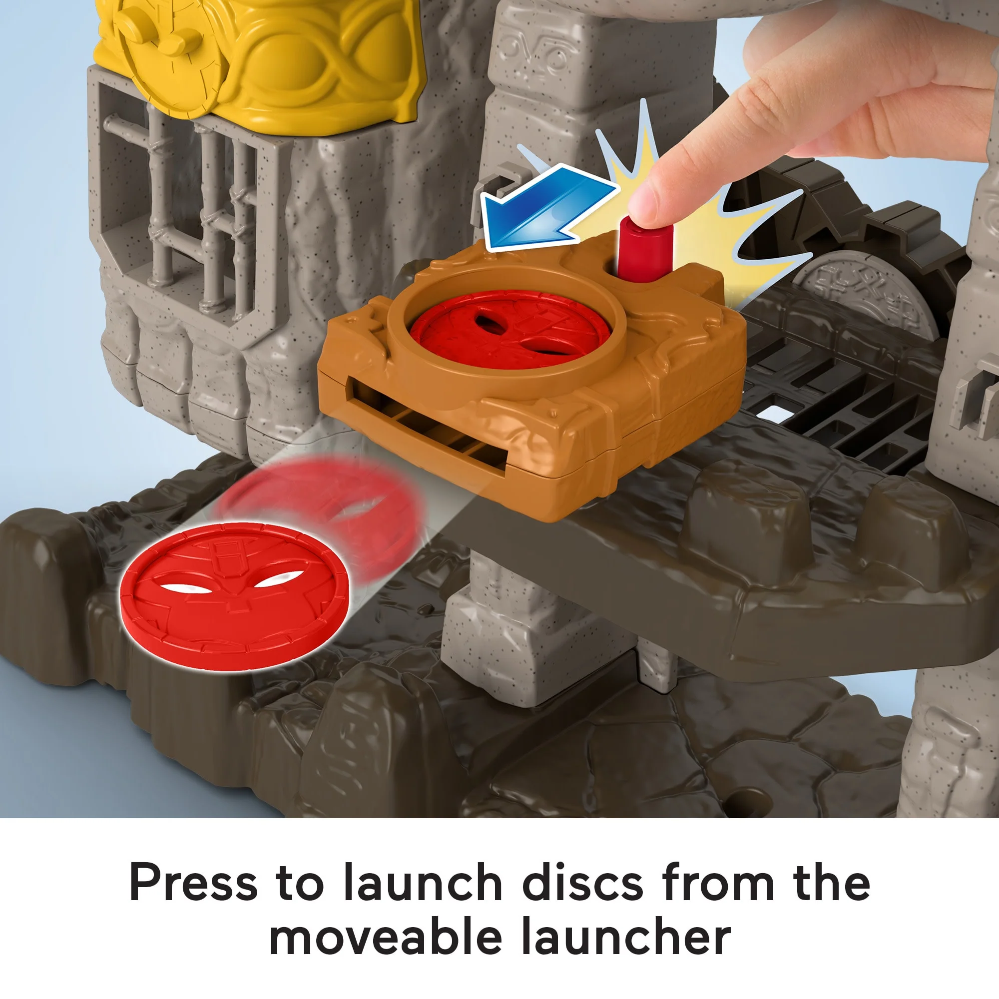 Imaginext Gorilla Fortress Playset With Toy Figures And Accessories, Preschool Toys - Image 5